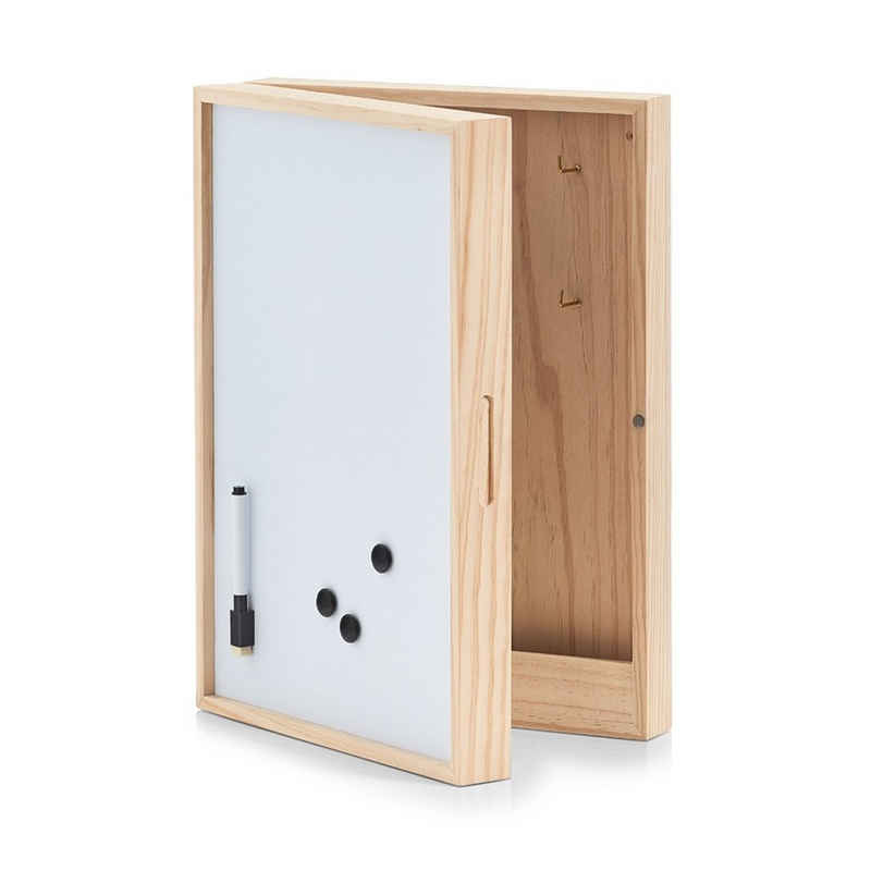 HTI-Living Schlüsselkasten Schlüsselkasten, Memoboard, Holz mit Whiteboard