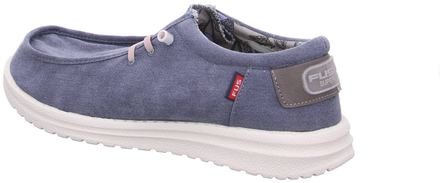 Fusion Fusion Jack Tarmac Washed Canvas Slipper