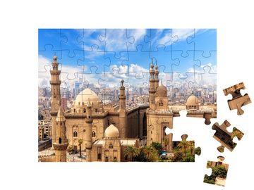 puzzleYOU Puzzle Moschee und Madrasa von Sultan Hasan in Kairo, 48 Puzzleteile, puzzleYOU-Kollektionen Ägypten