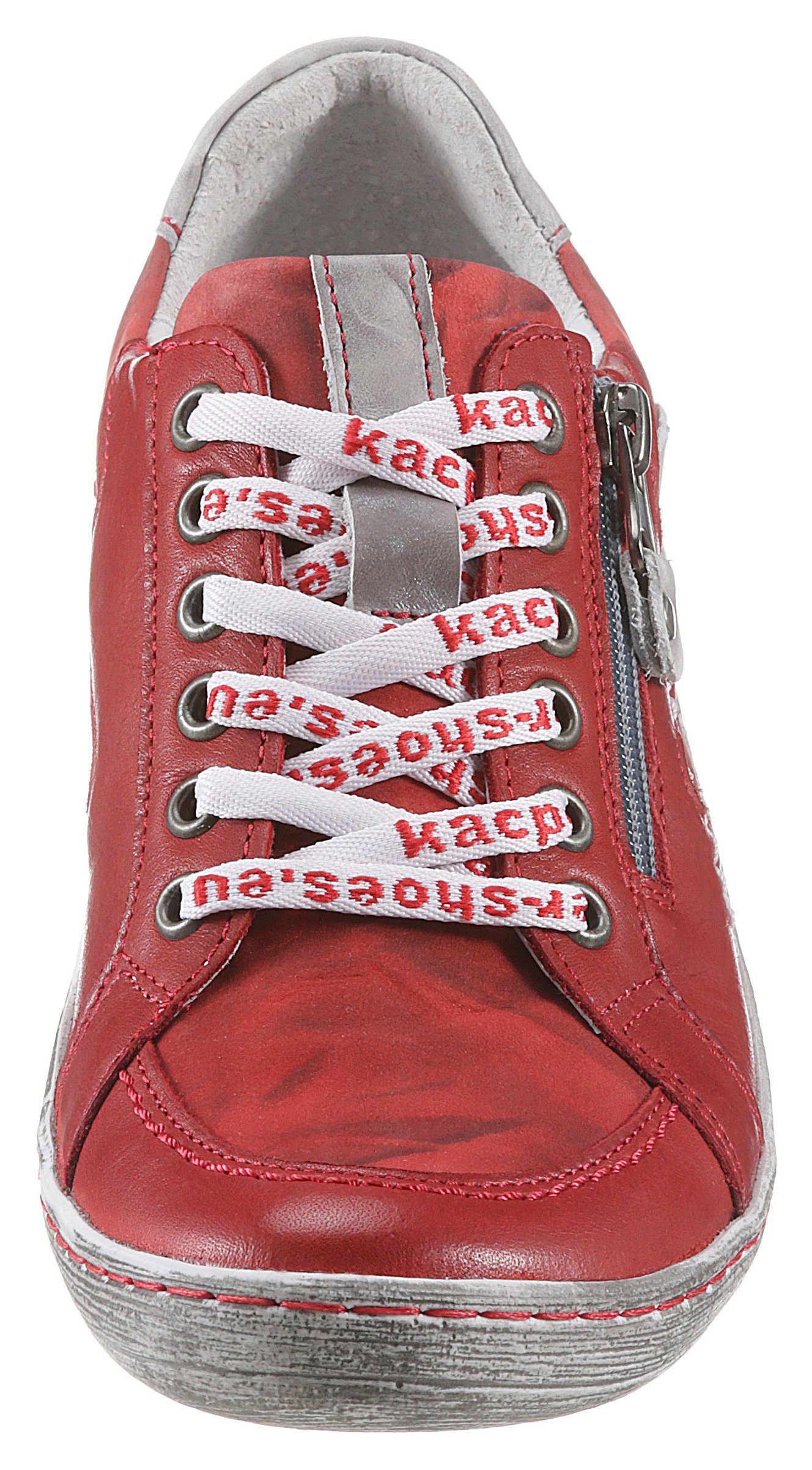 Schuhe Halbschuhe KACPER Schnürschuh mit praktischem Außenreißverschluss