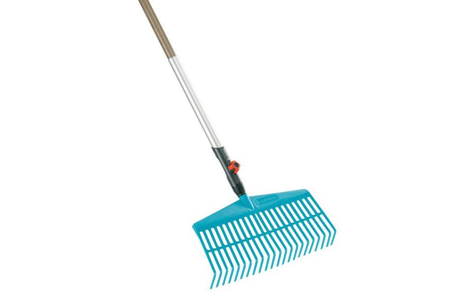 GARDENA Граблиbesen Gardena Граблиbesen mit Holzstiel