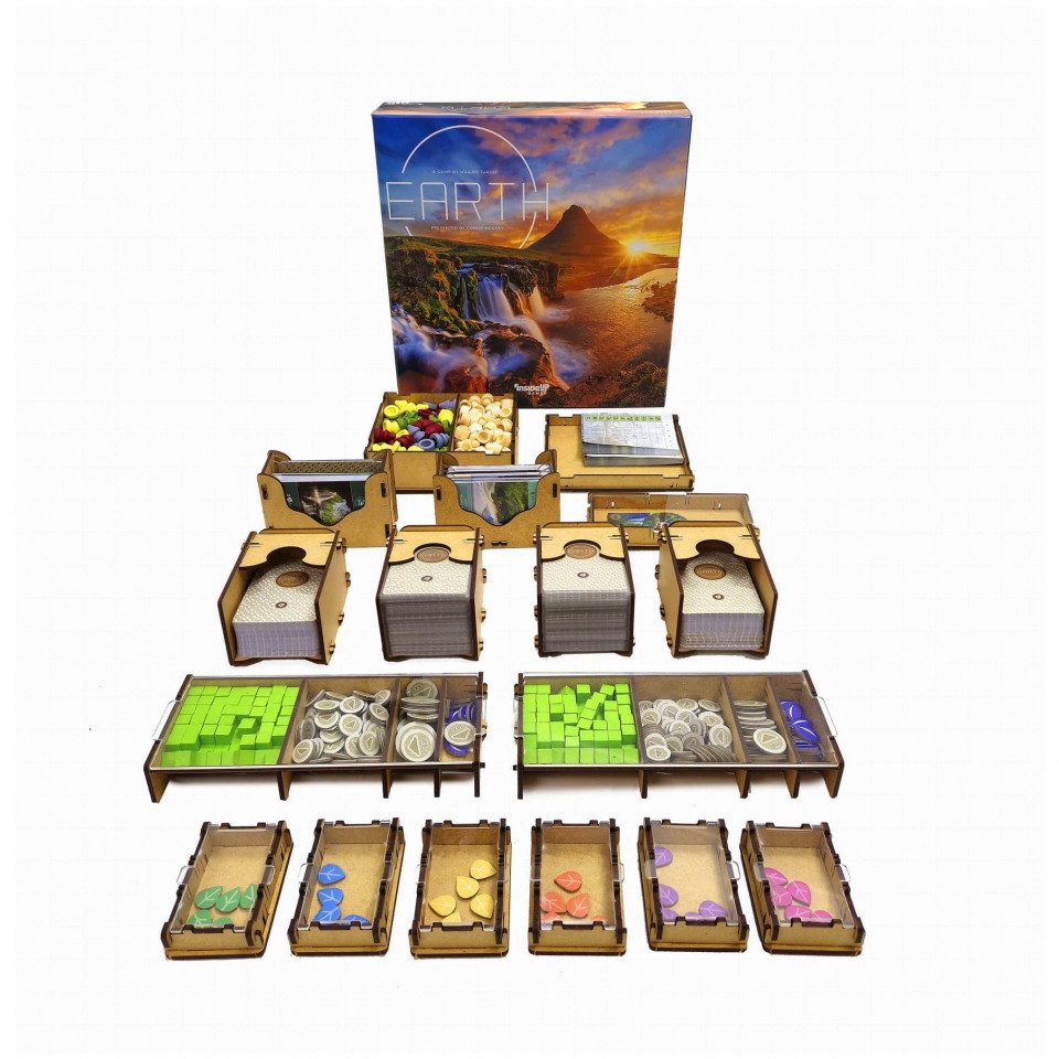 e-Raptor Spiel, Insert - Earth + Erweiterung