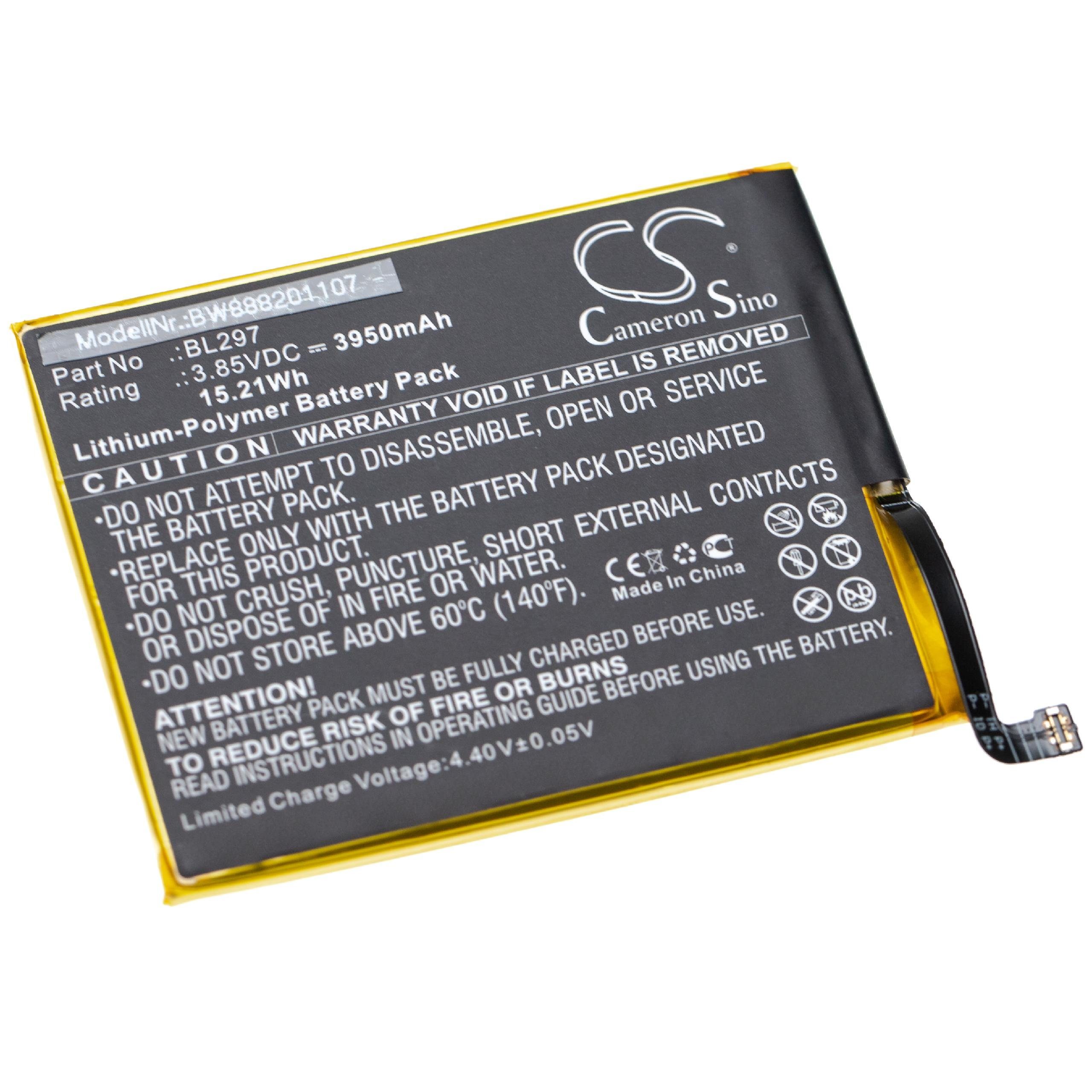 passend für Lenovo Z6 Lite, Z6 Youth Mobilfunk (3950 mAh, 3,85 V, Smartphone-Akku