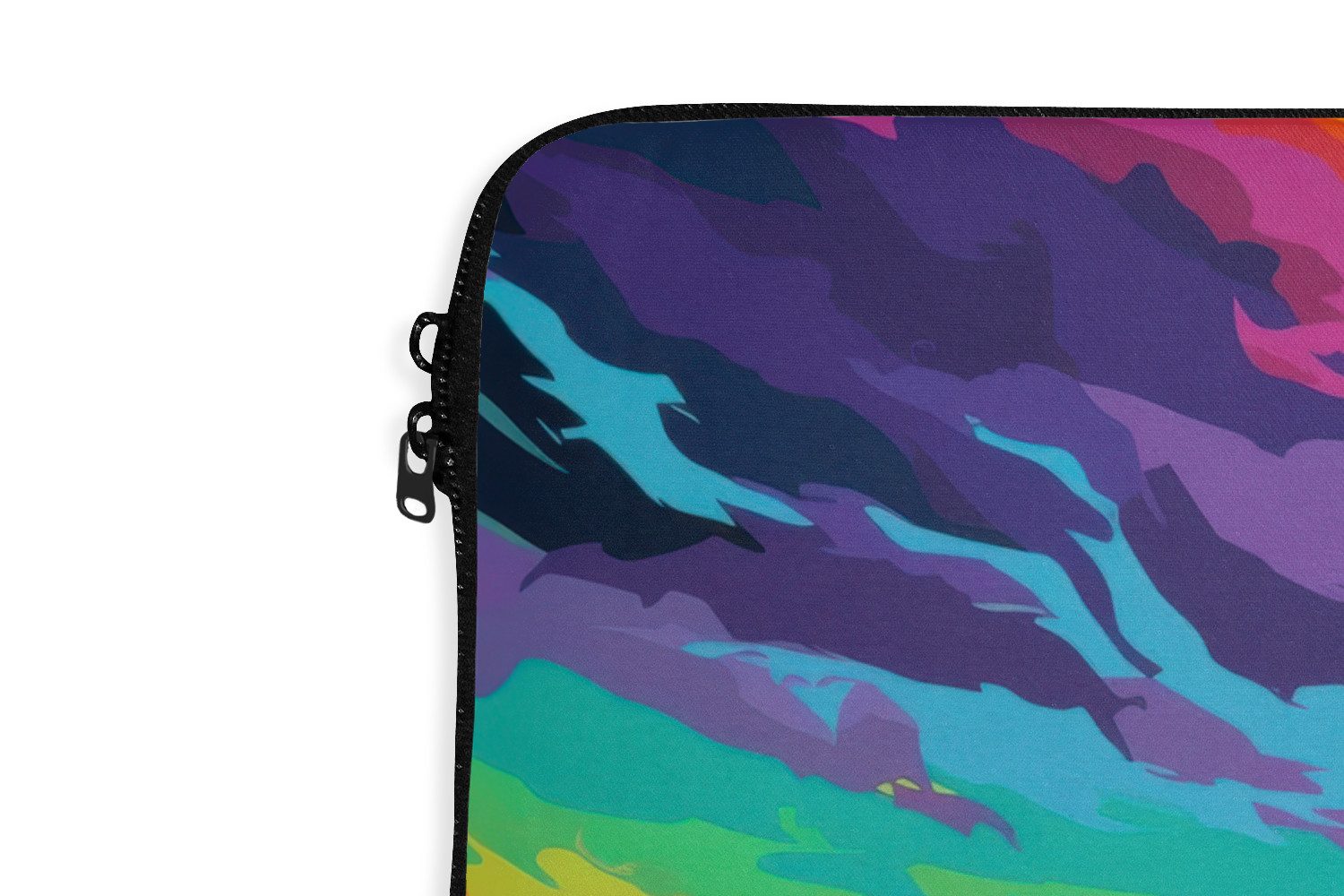 MuchoWow Laptop-Hülle Giraffe - Savanne - Luft - farbig 14 Zoll, Schutzhülle für Laptop, Schutz gegen Kratzern, Laptoptasche