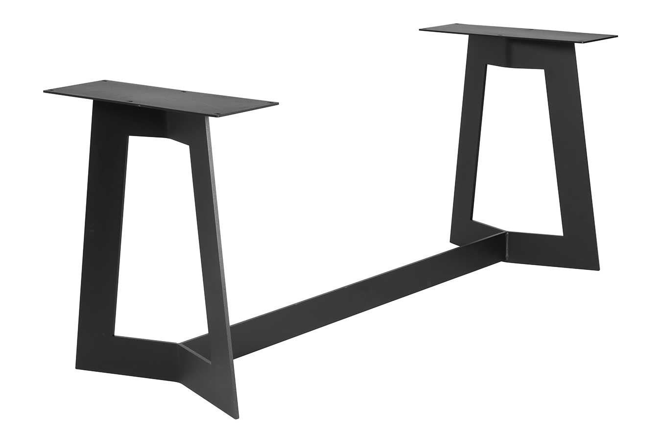 Tischhelden Mila Tischgestell Stahlstrebe mit Tischbein