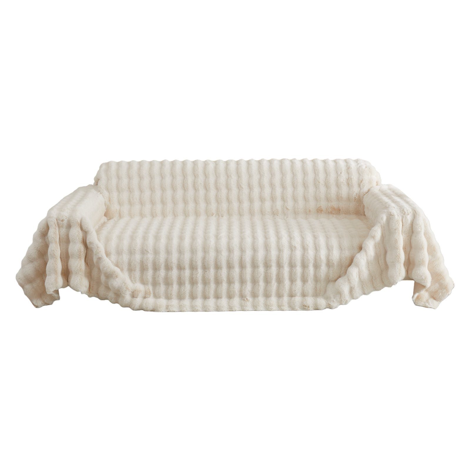 Wohndecke Kunstfelldecken Sofadecke Bubble Blanket, Polyester günstig online kaufen