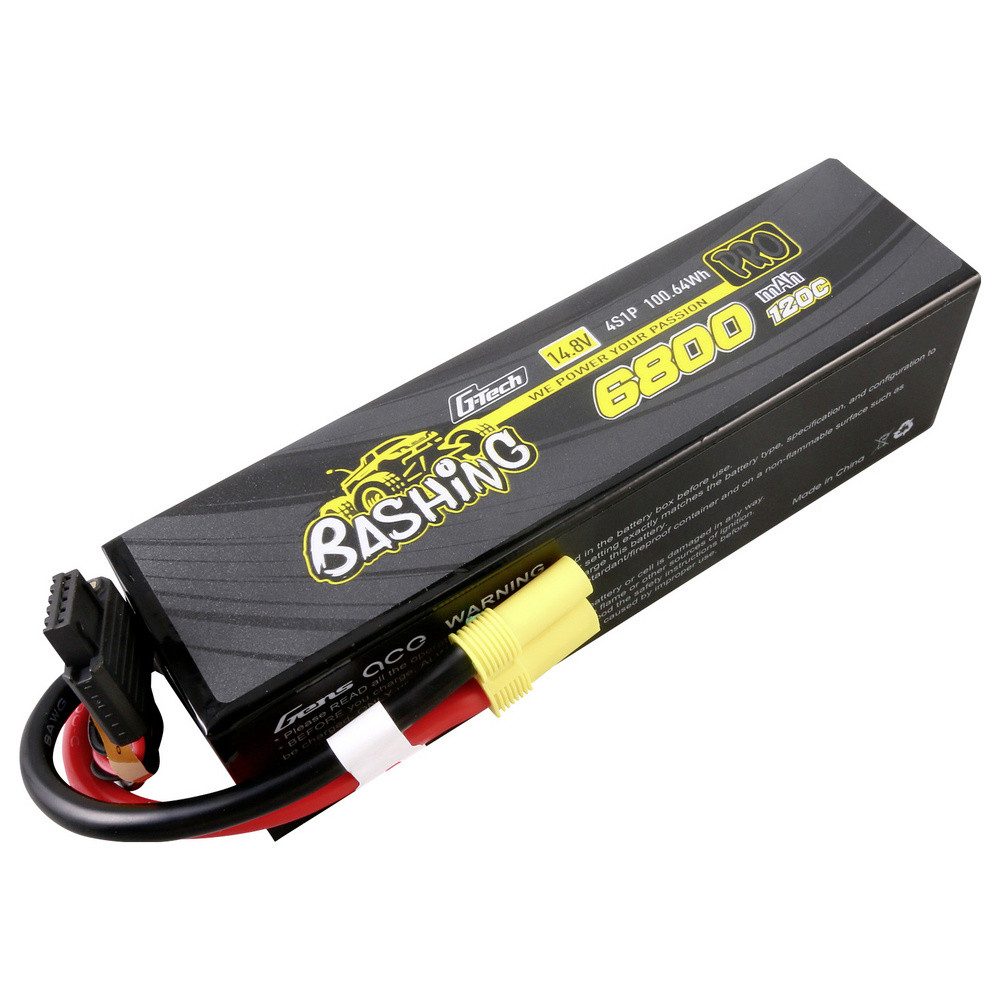 Gens ace Gens ace Modellbau-Akkupack (LiPo) 14.8 V 6800 mAh Hardcase EC5 Akku 6800 mAh