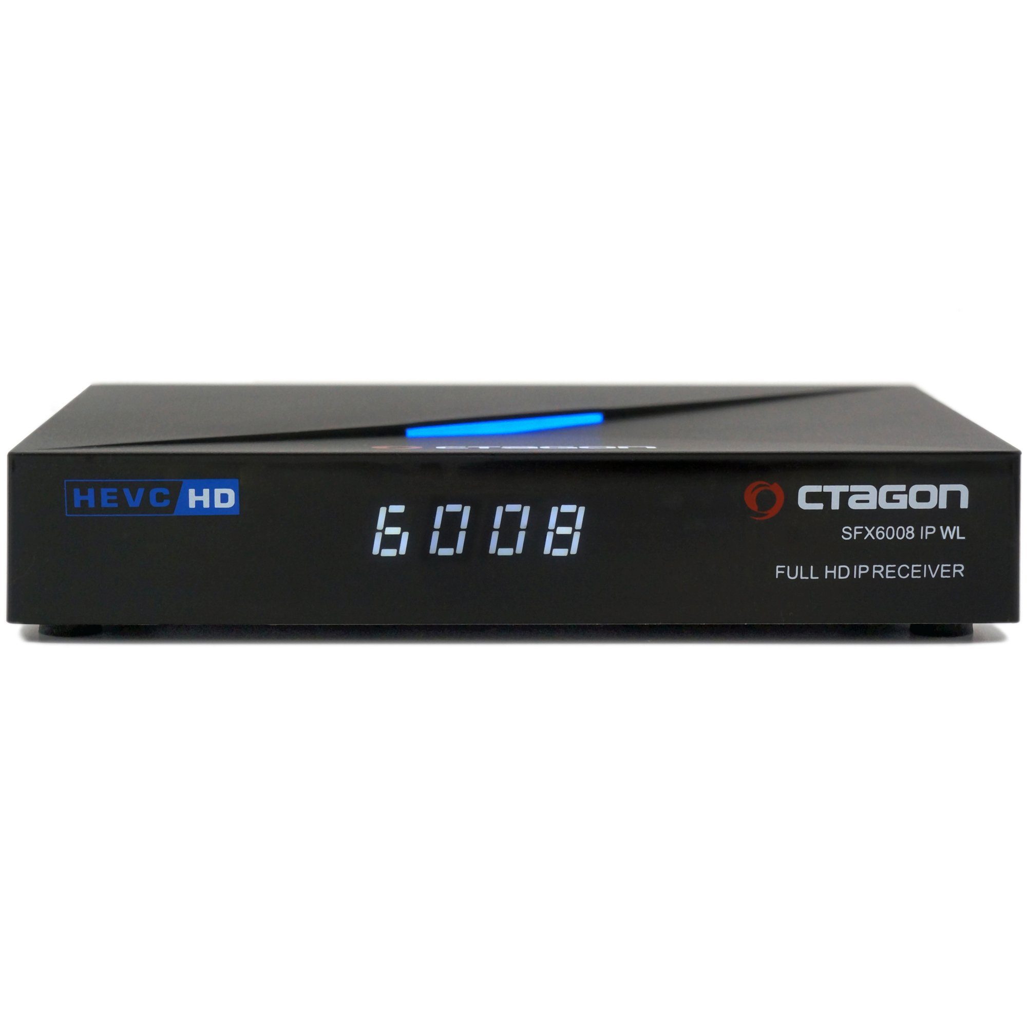 OCTAGON Streaming-Box SFX6008 IP WL - H.265 HEVC HD Receiver, Sat to IPTV + 150 Mbits WLAN
