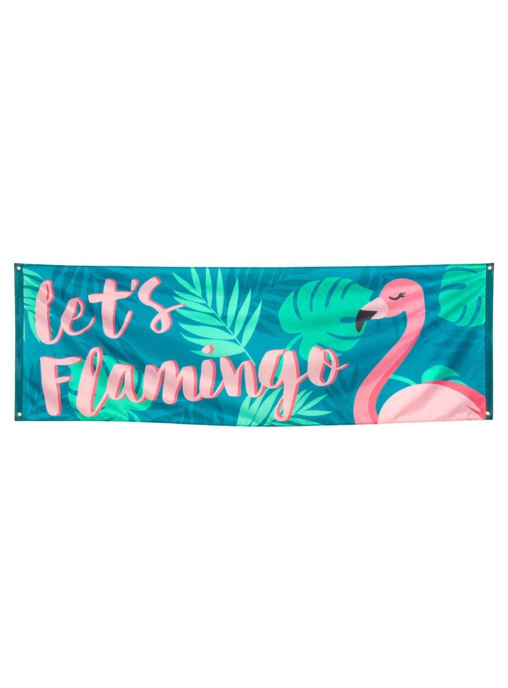 Alles sommerliche für Deine Flamingo Du was Südsee, Karibik, Hängedekoration Party Boland Beachparty: Banner, Part