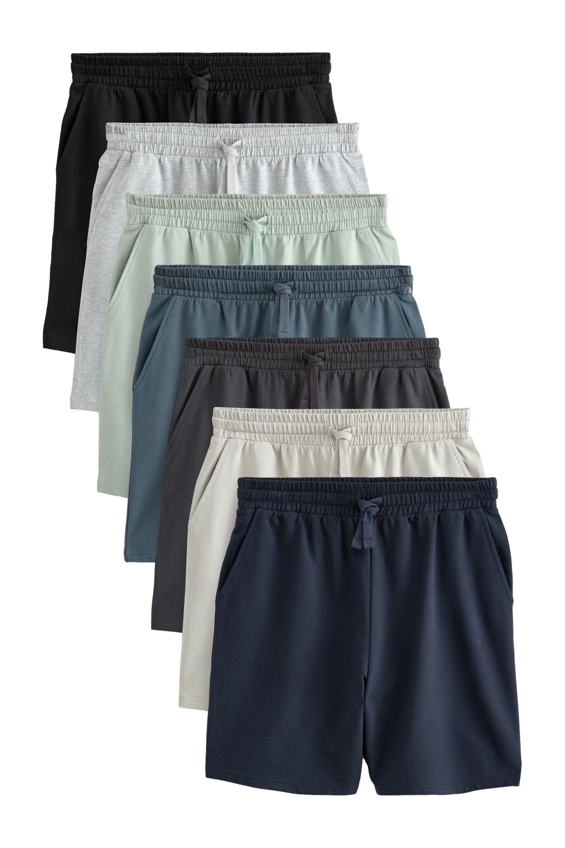 Schlafshorts Leichte Shorts im 7er-Pack