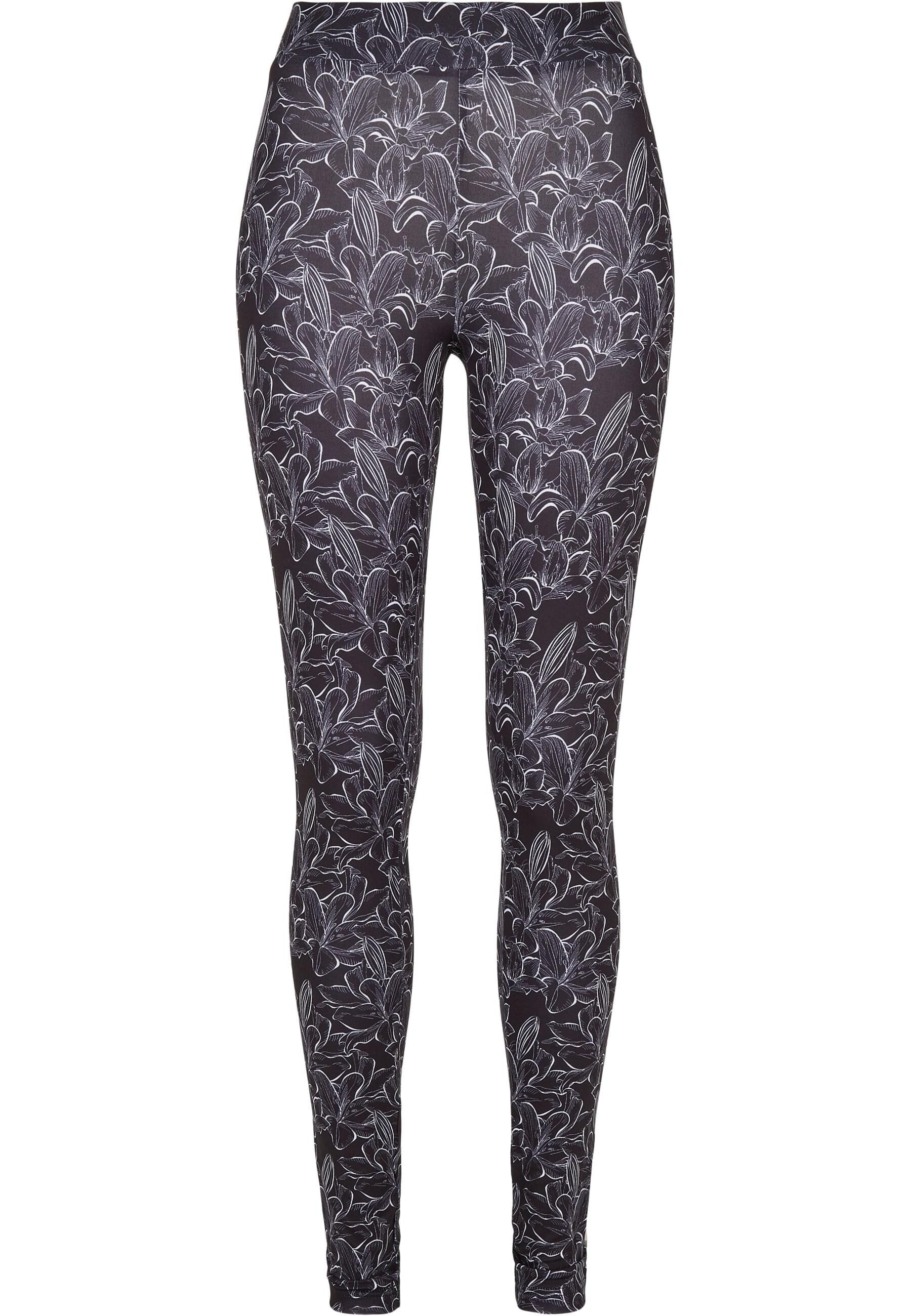URBAN CLASSICS Leggings Urban Classics Damen Ladies AOP Leggings (1-tlg) günstig online kaufen