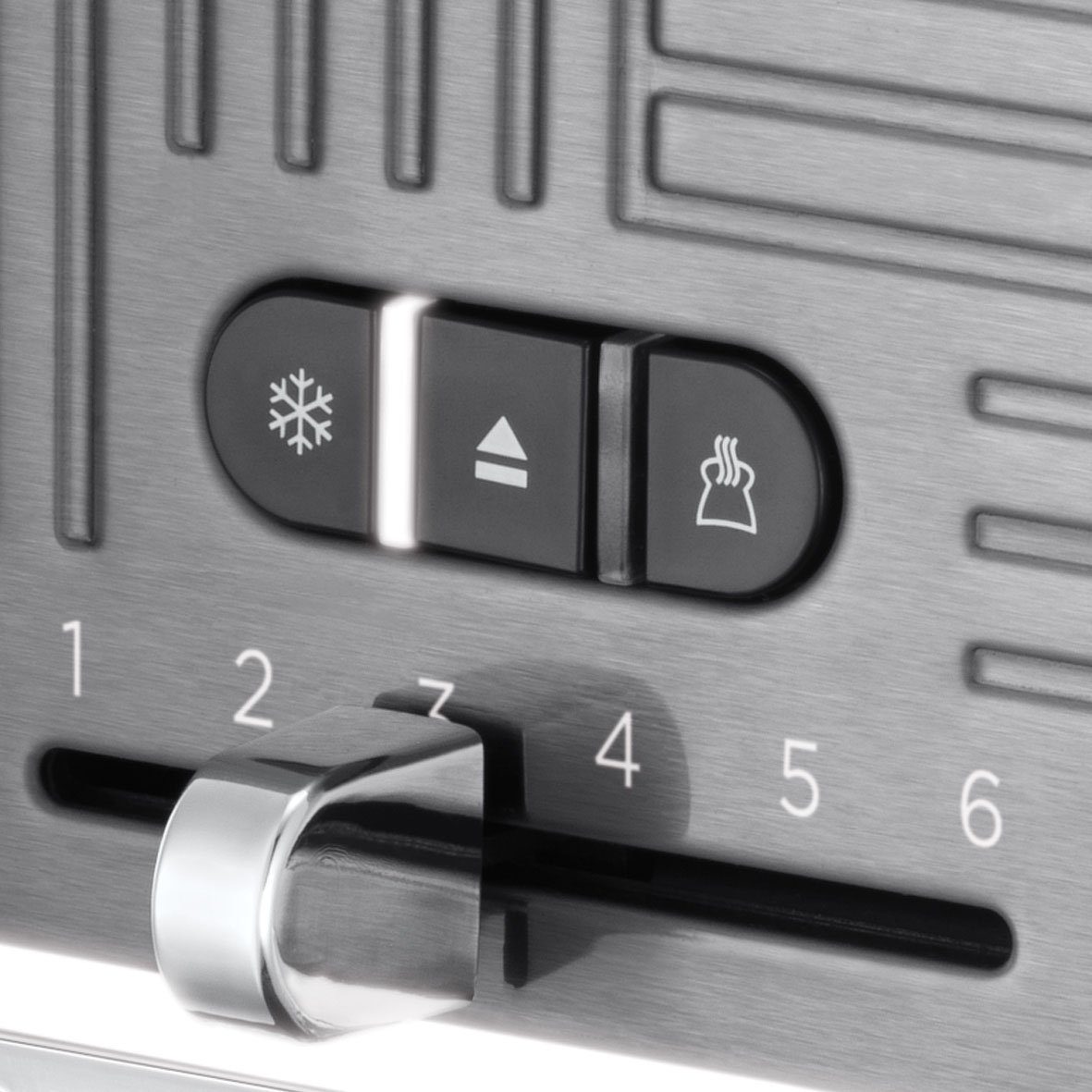 RUSSELL HOBBS Toaster Geo Steel 25250-56, 2 kurze Schlitze, 1640 W