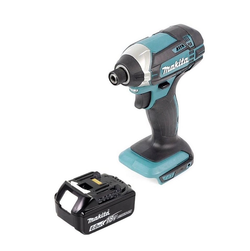 Thumbnail - Makita Akku-Schlagschrauber DTD 152 G1 Akku Schlagschrauber 18 V 165 Nm + 1x Akku 6,0 Ah - ohne