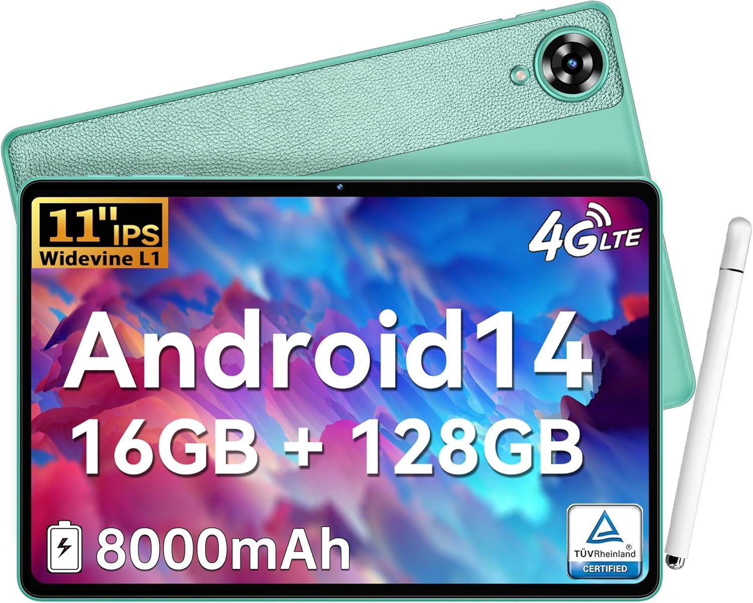 8000mAh 16GB RAM Tablet
