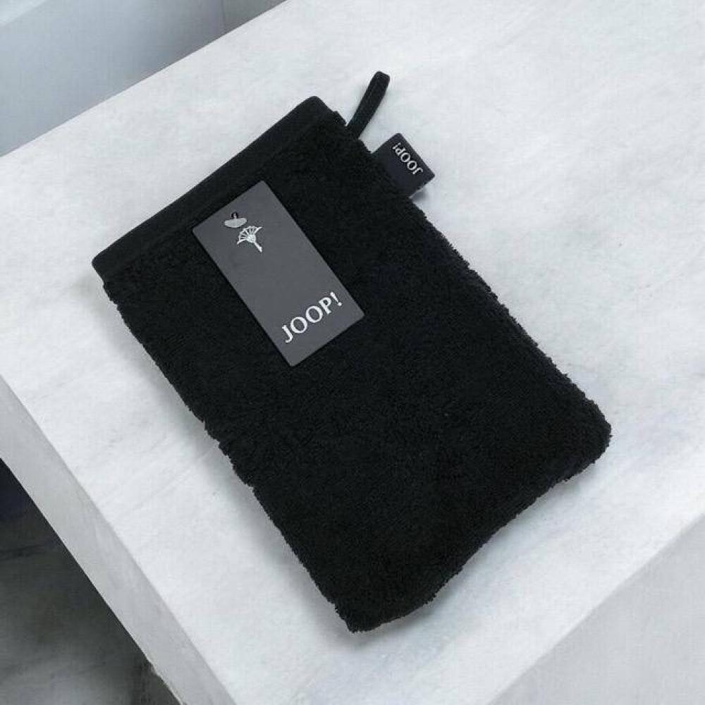 JOOP! Handtücher Uni Cornflower 1670 Schwarz, 100% Baumwolle günstig online kaufen