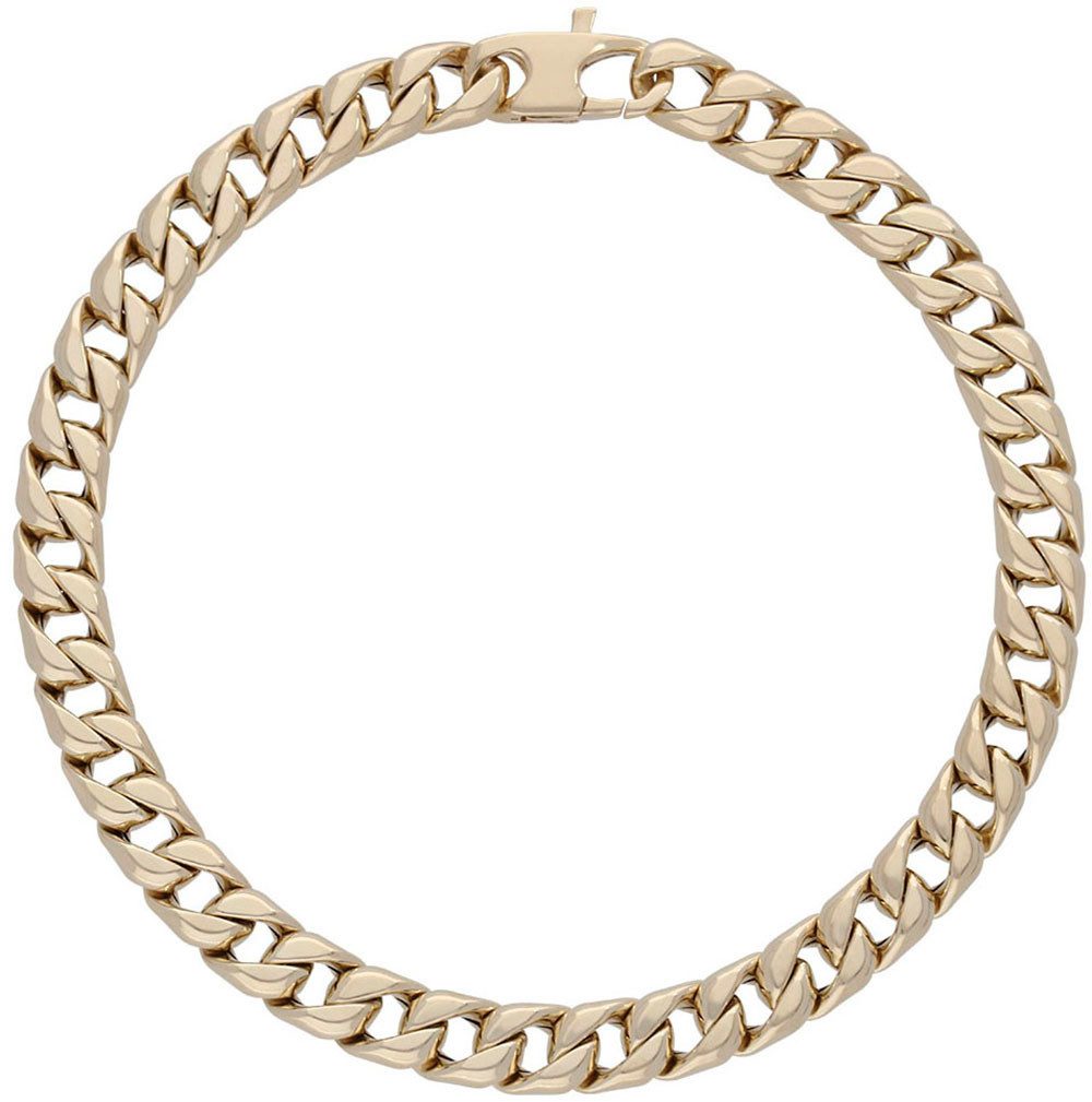 Firetti Panzerarmband Schmuck Geschenk Gold 585 Armschmuck Armkette Goldarmband Panzerkette