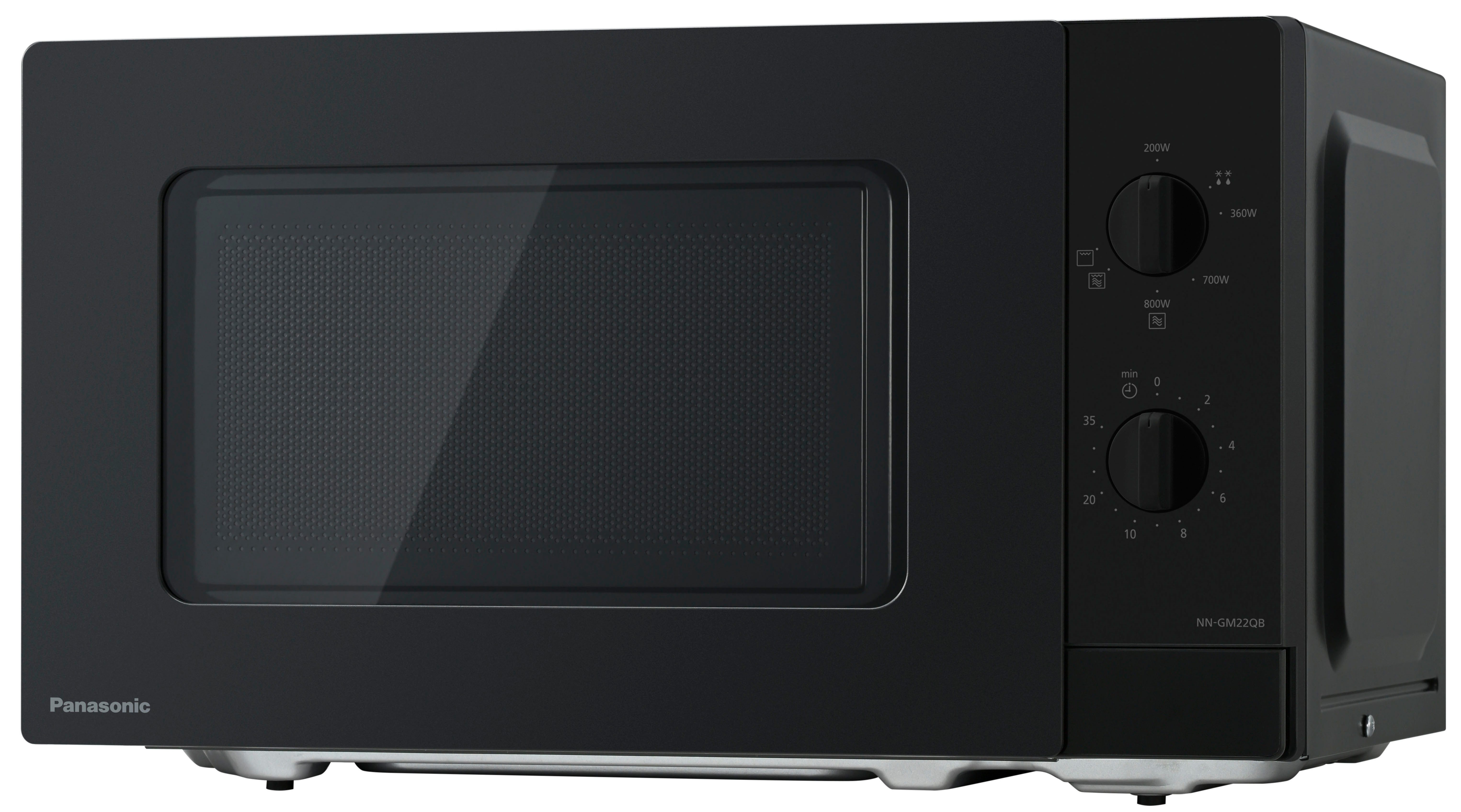 Panasonic Mikrowelle NN-GM22QBEPG mit Grillfunktion, Grill, Mikrowelle, 20 l