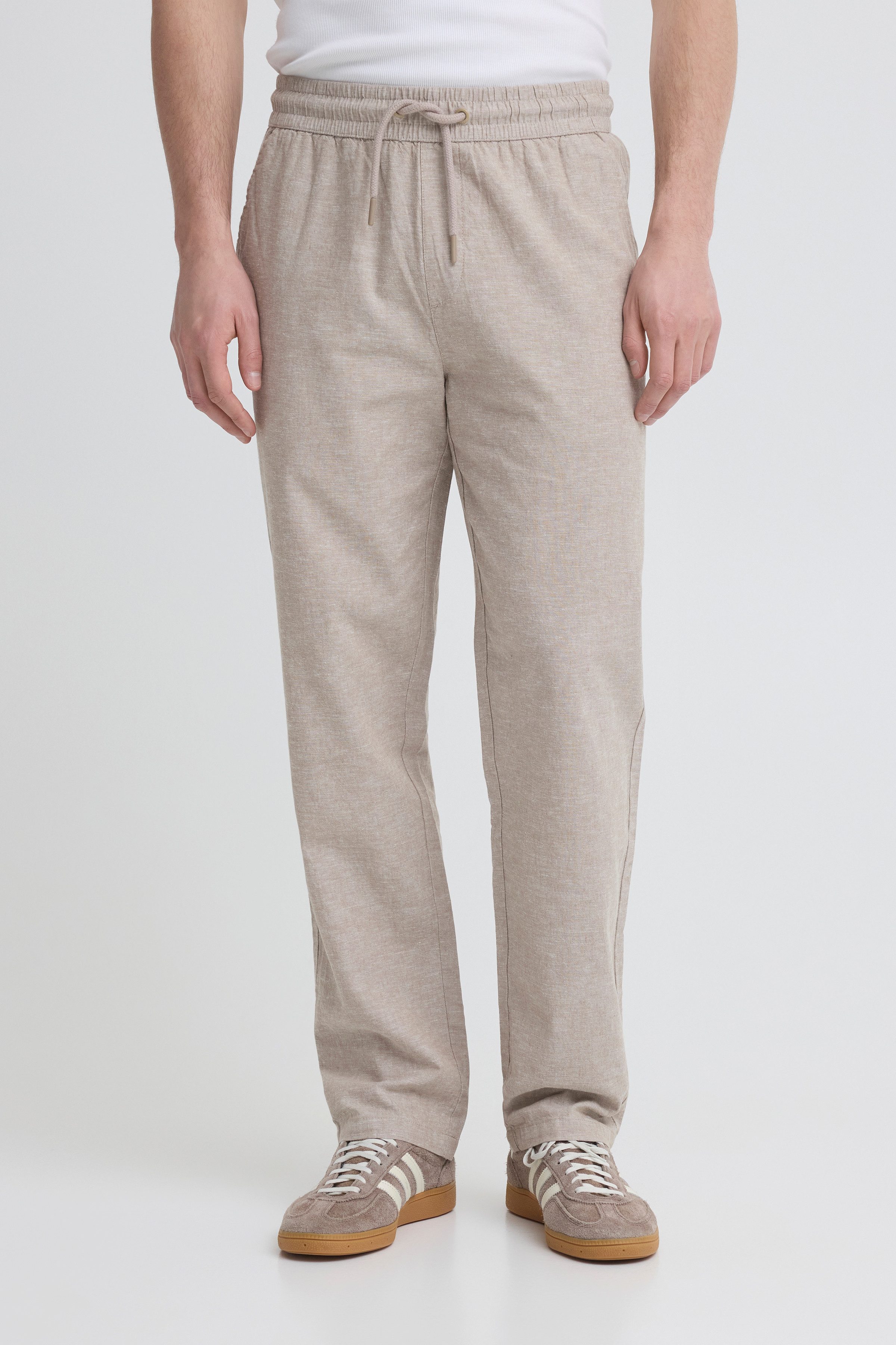 Blend Leinenhose BHABAN LIN PANTS PP NOOS sommerlich, mit hohem Baumwollanteil