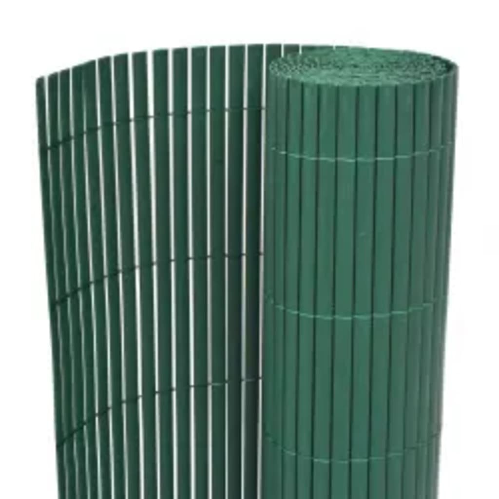 Thumbnail - vidaXL Gartentor Gartenzaun Doppelseitig 110x500 cm Grün