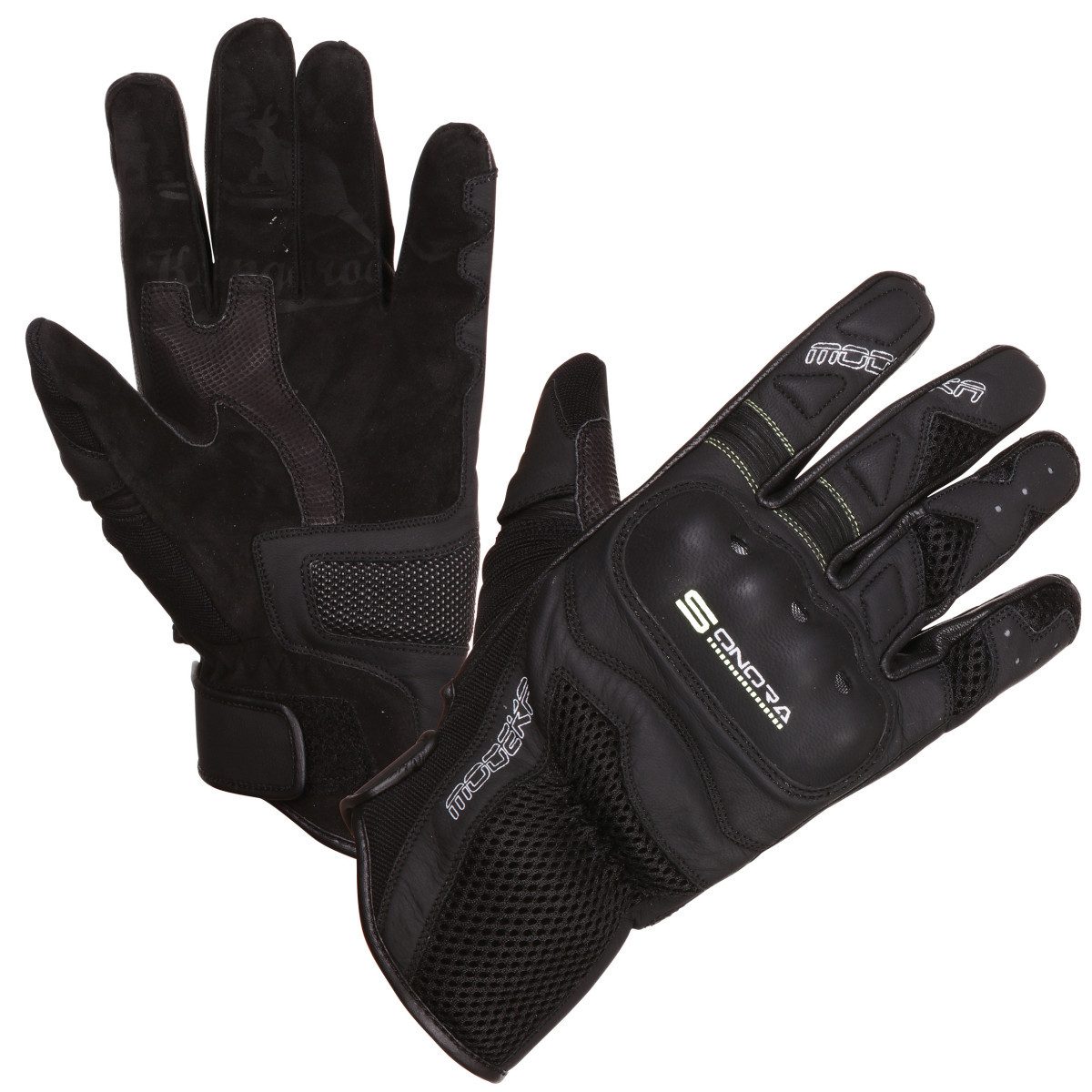 Motorradhandschuhe Modeka Sonora Dry Handschuhe schwarz