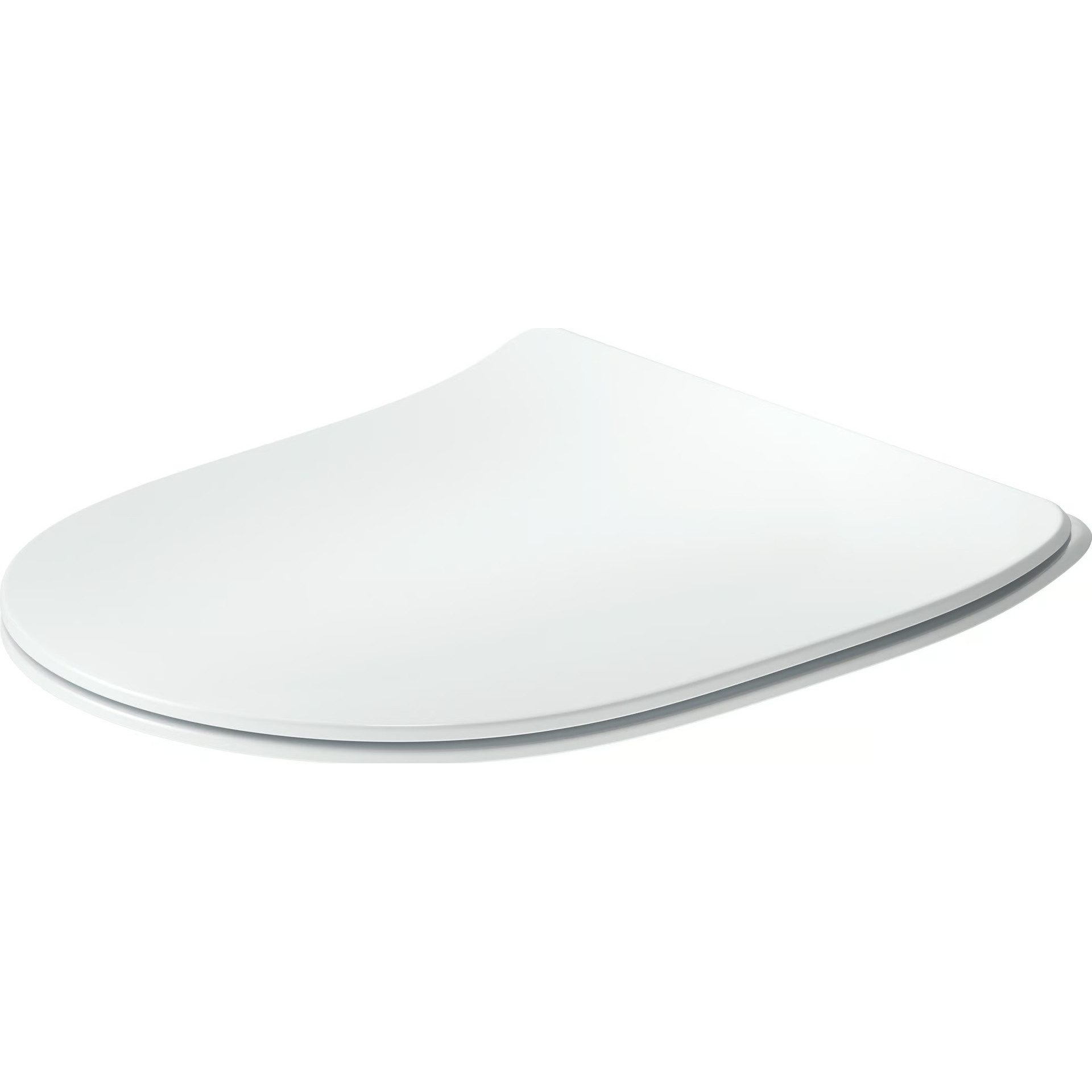 Duravit WC-Sitz Univavo, WC-Sitz Rund Universell Softclose Weiß glänzend