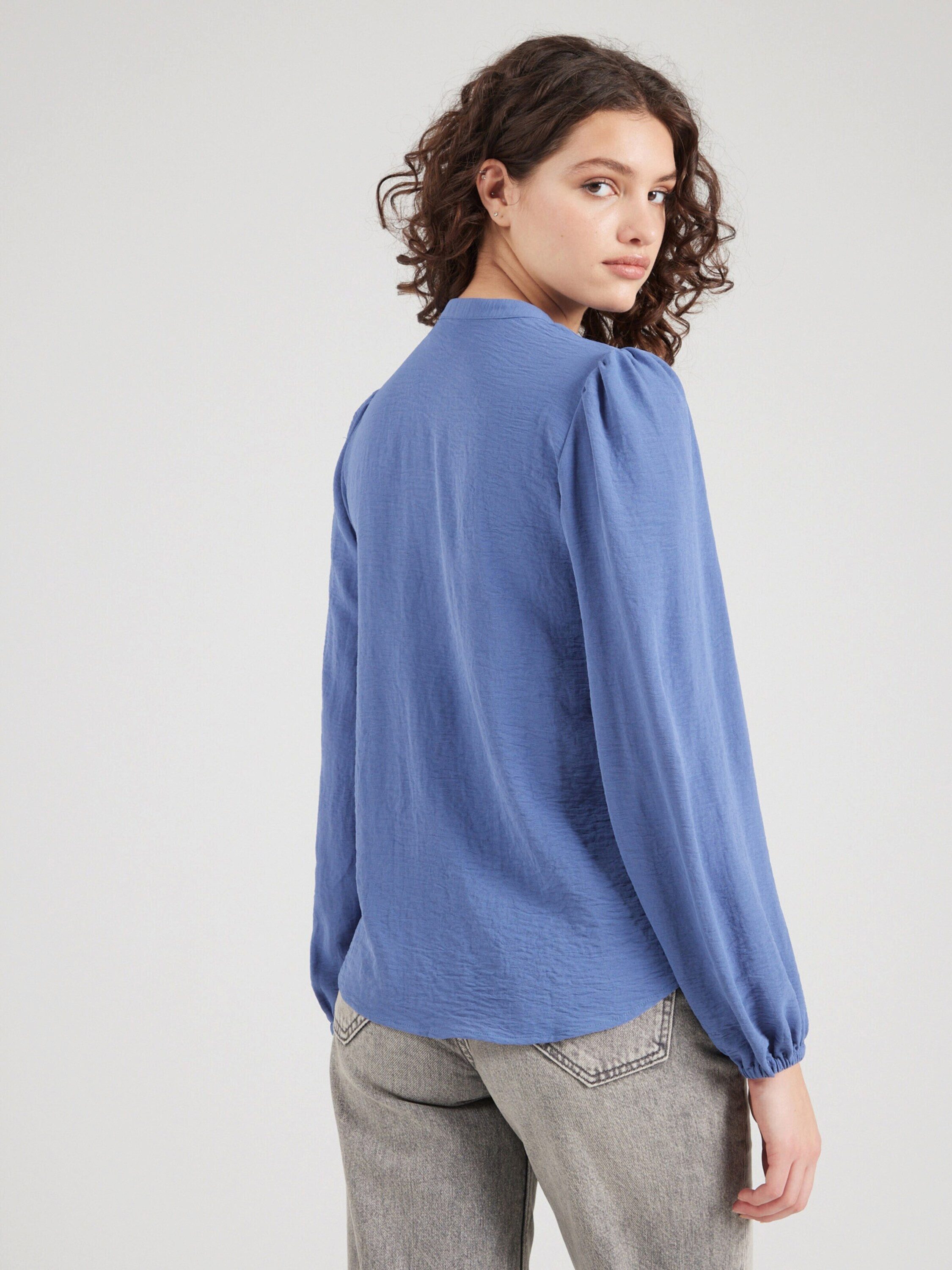 Vila Langarmbluse VINOVA (1-tlg) Drapiert/gerafft