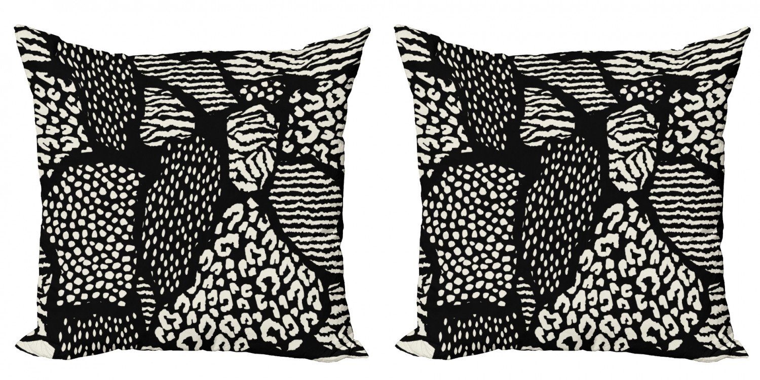 Kissenbezüge Accent (2 Modern Stück), Digitaldruck, Ethnisch Kunstdesign Abakuhaus Doppelseitiger