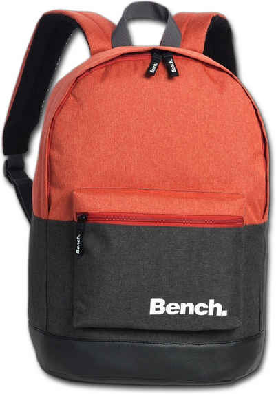 Bench. Freizeitrucksack Bench Daypack Rucksack Backpack orange (Sporttasche, Sporttasche), Freizeitrucksack, Sporttasche aus Polyester in dunkelgrau, rostbraun G