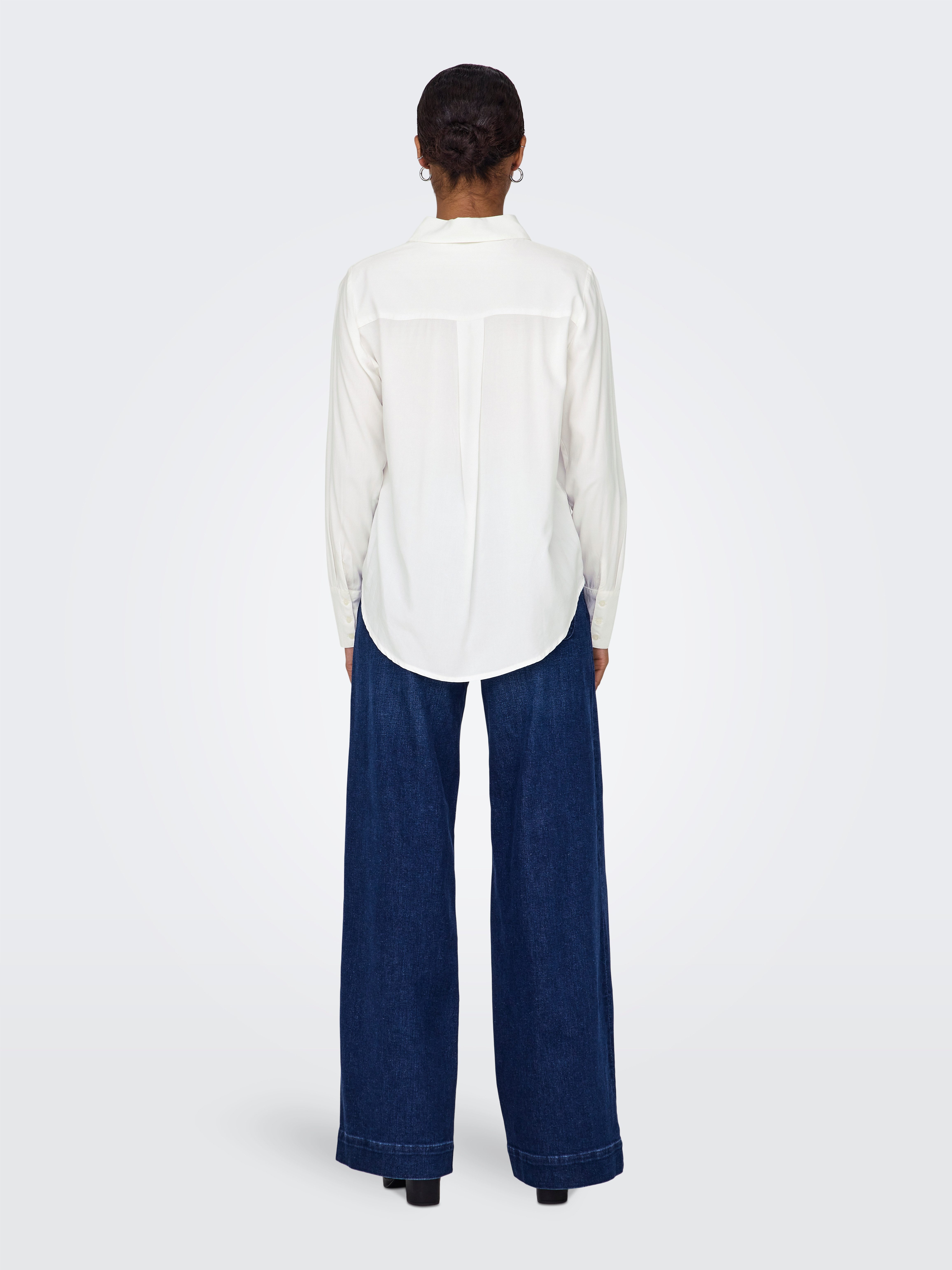 ONLY Hemdbluse ONLBERIT LIFE L/S SHIRT WVN