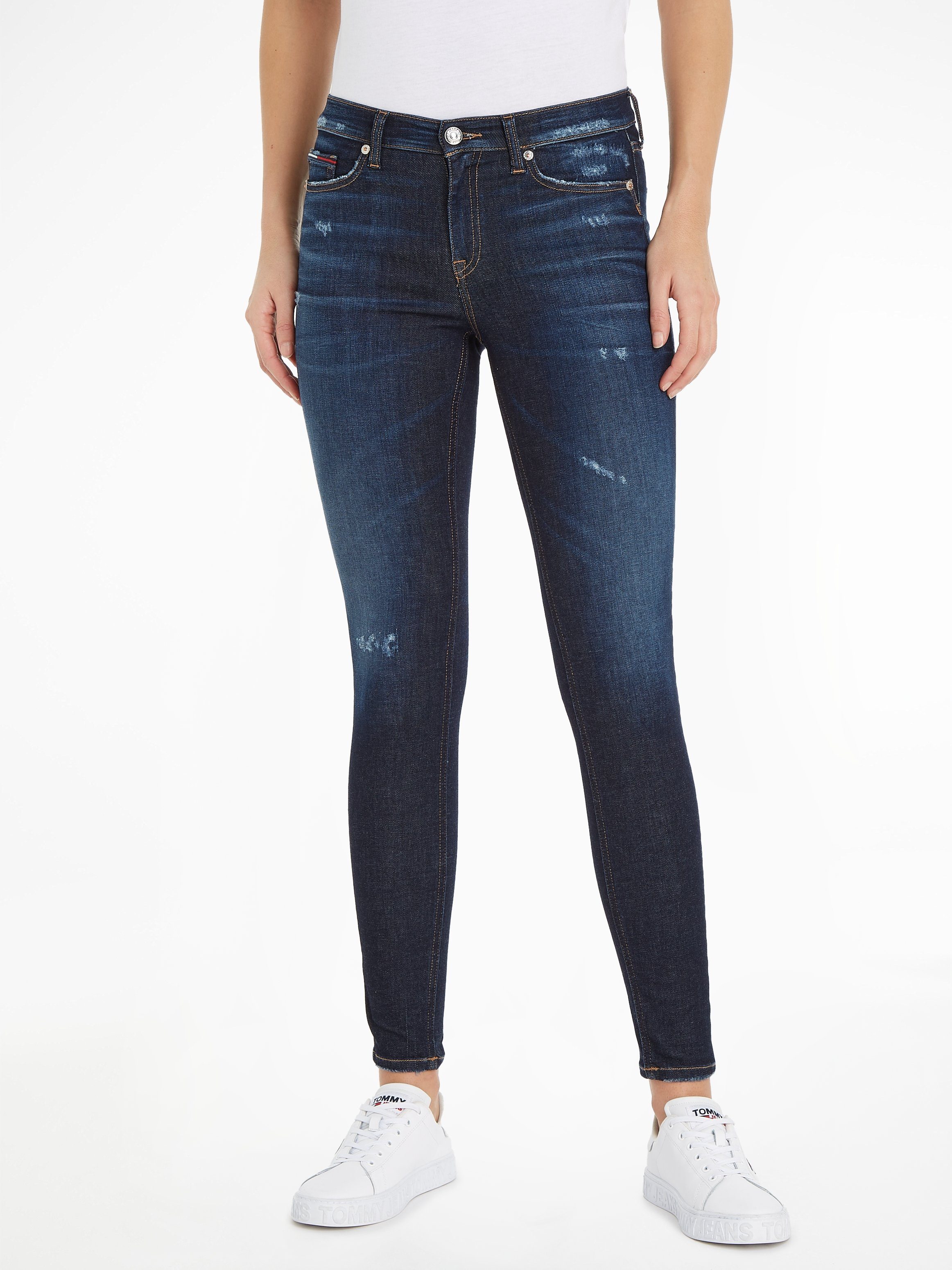 Tommy Jeans Skinny-fit-Jeans mit Tommy Jeans Markenlabel