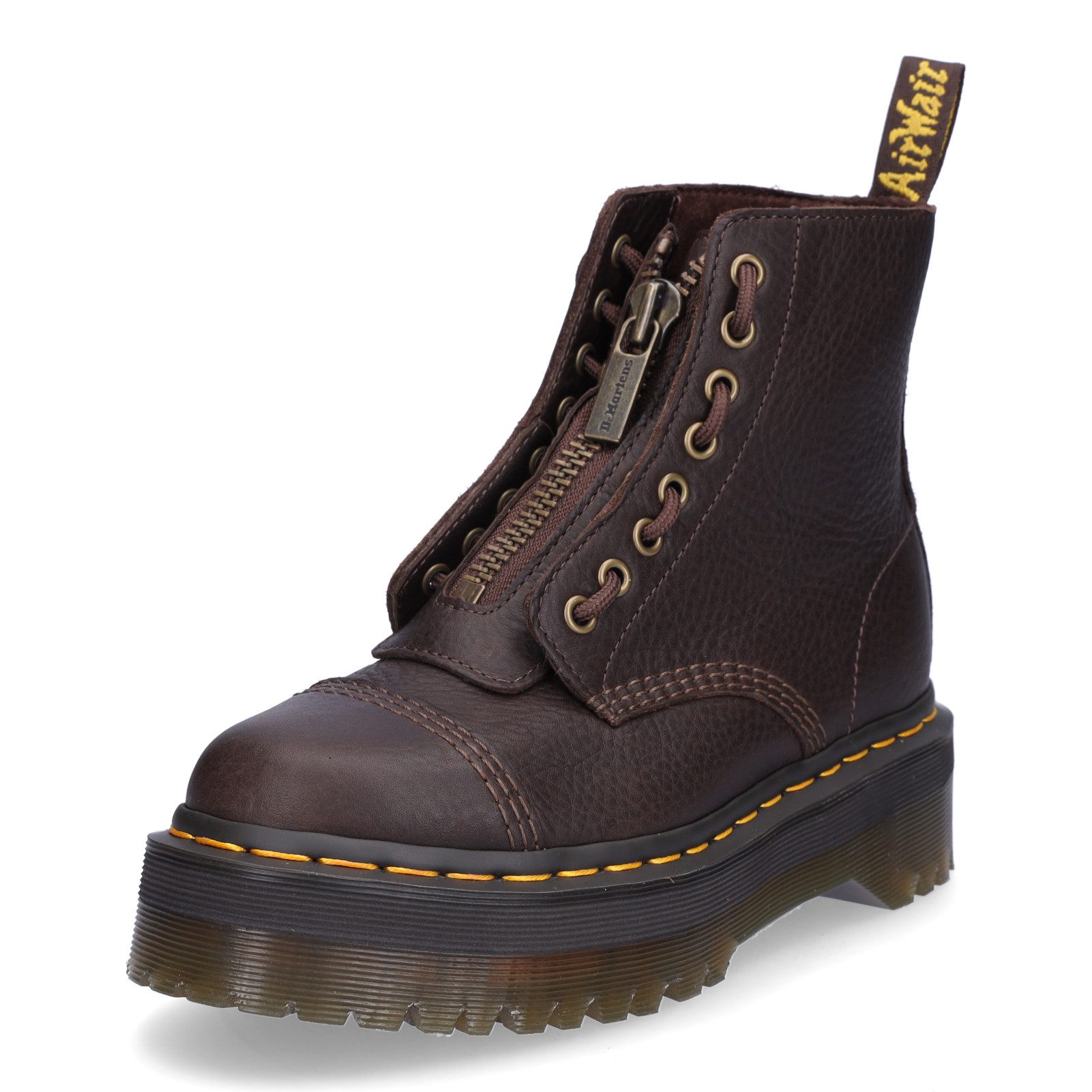 DR. MARTENS Dr. Martens Damen Schnürboot dunkelbraun Ankleboots
