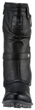 Mustang Shoes Winterstiefel mit trendigen Metallic-Details