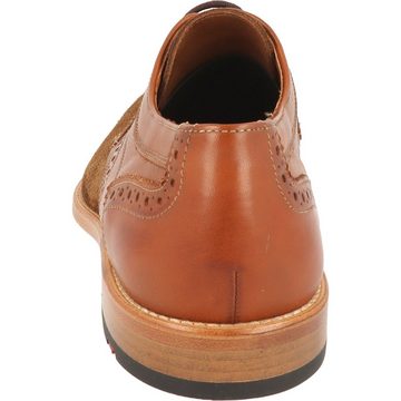 Lloyd Men Nikolai 17-210-31 Herren Schuhe Derby Schnürer Leder Hellbraun Schnürschuh