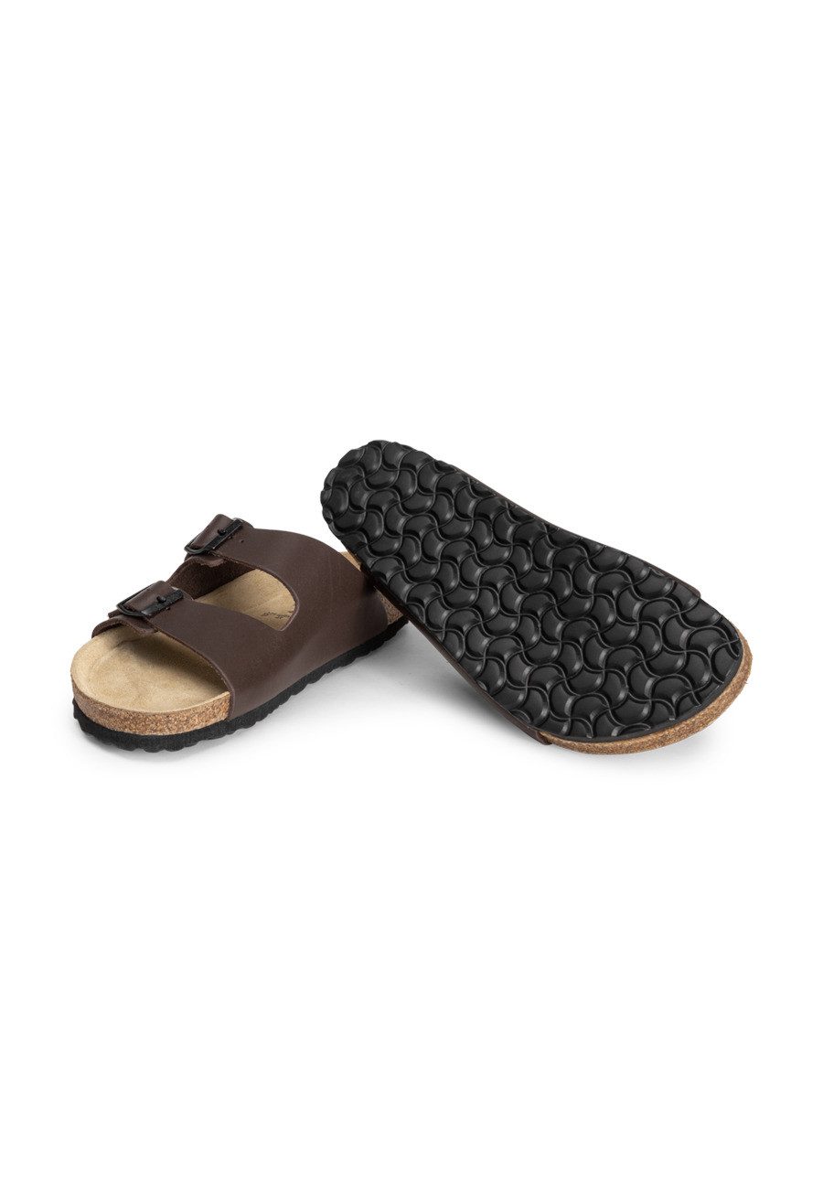 vitaform Herren Pantoletten Vollrindleder Pantolette