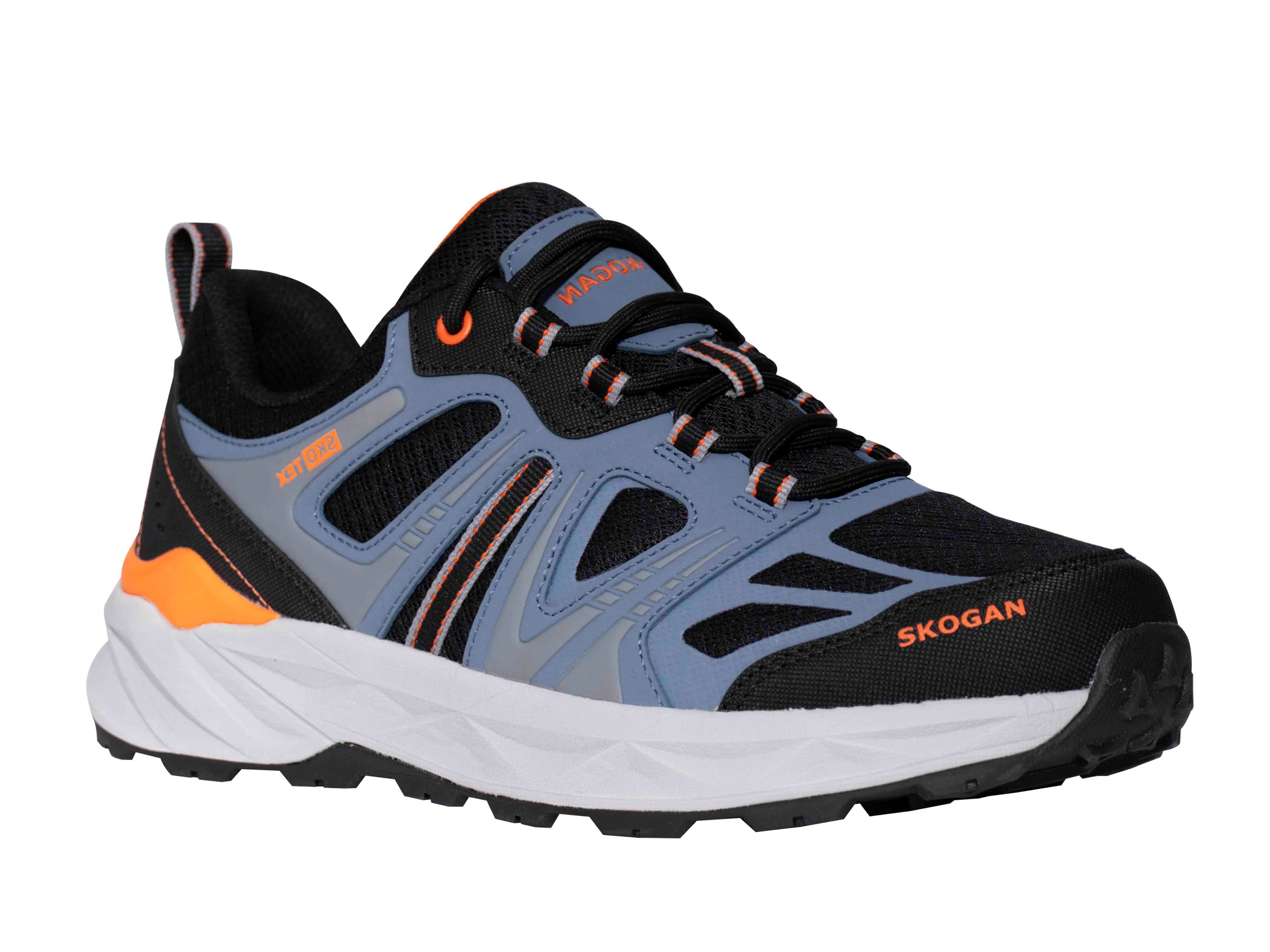 SKOGAN Eiwaas Outdoor Schuh mit wasserdichter Membrane black/blue Outdoorschuh