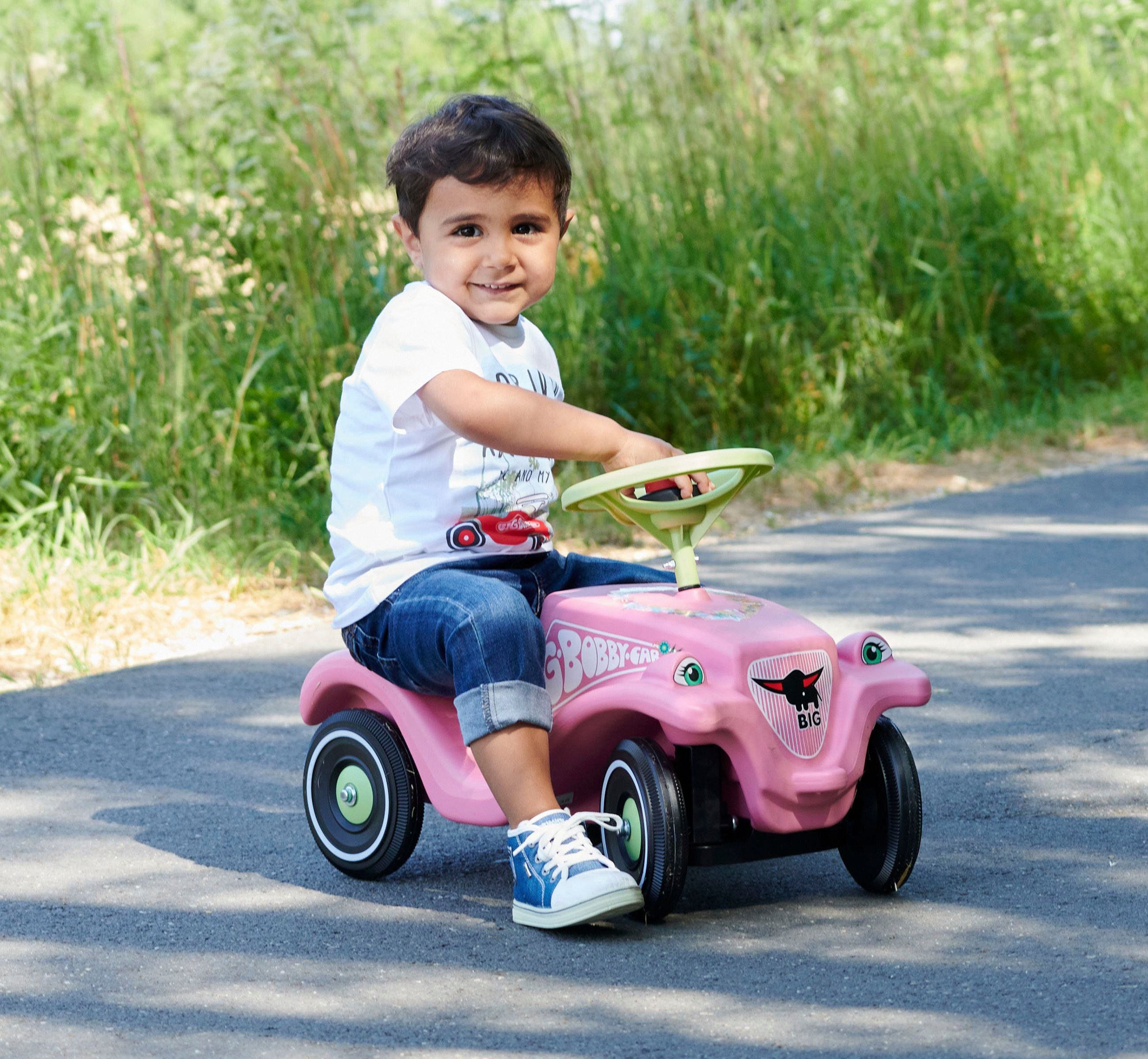 BIG ride-on car BIG Bobby Car Classic Flower, Made in Germany
