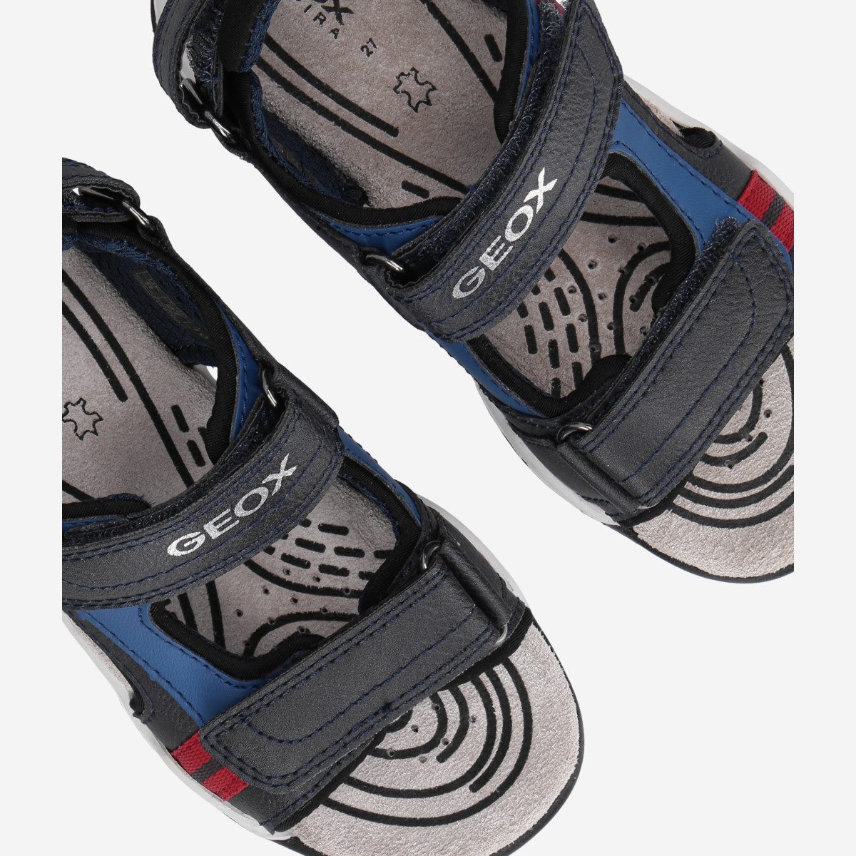 Geox GEOX BOREALIS BOY, Sandalen, Blau, Kinder Sandale
