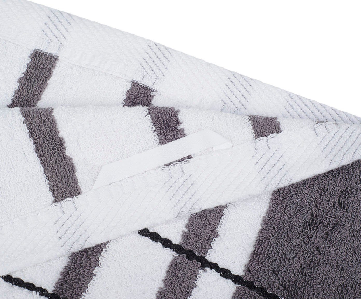 Gözze Duschtuch Berlin Streifen, Frottier (1-St) günstig online kaufen