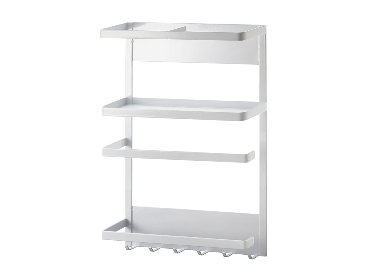 Yamazaki Küchenregal Tower, platzsparend, Utensilienhalter, Küchenutensilienhalter, Organizer, magnetisch. € 49,90