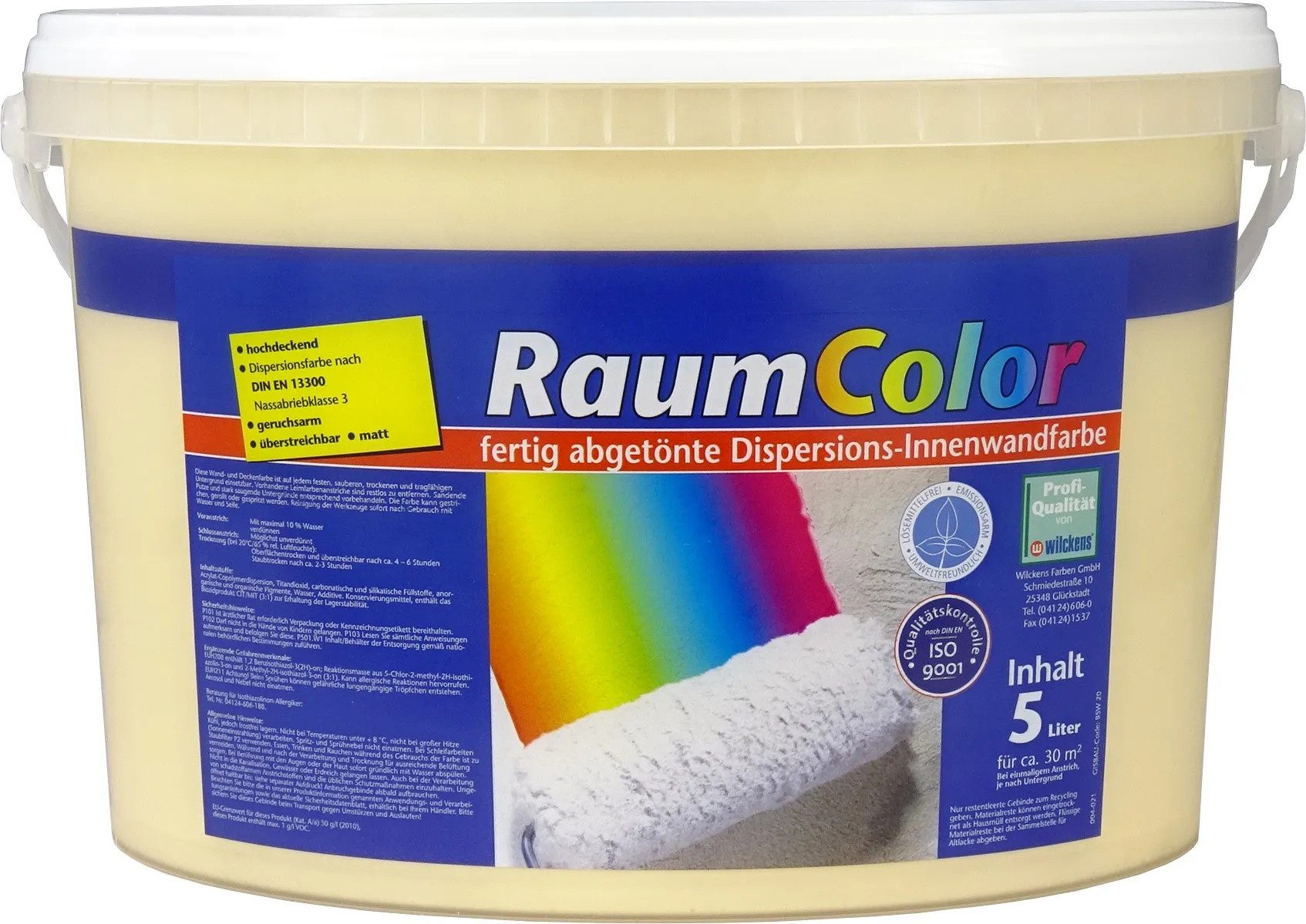 Wilckens Цвета Wand- und Deckenfarbe RaumColor