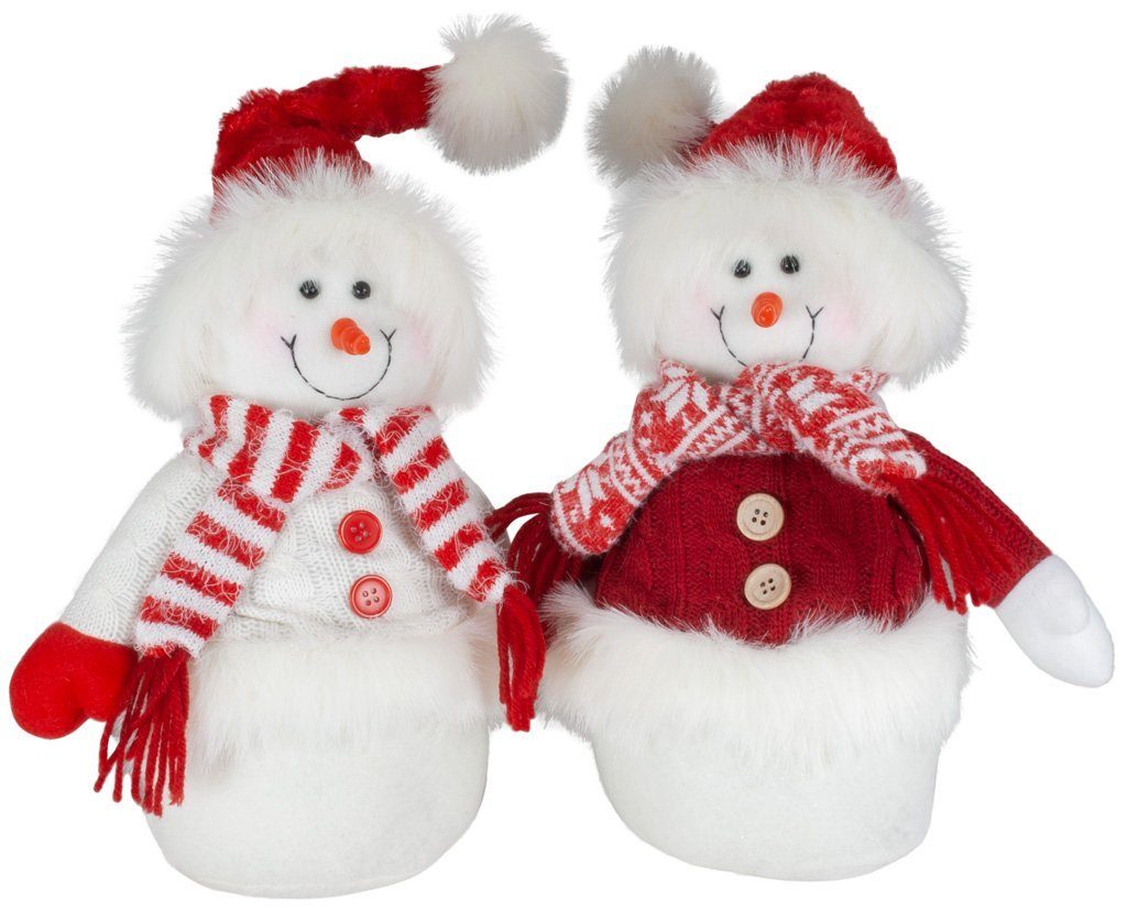 Christmas Paradise Weihnachtsfigur Schneemann 35cm (48cm) günstig online kaufen