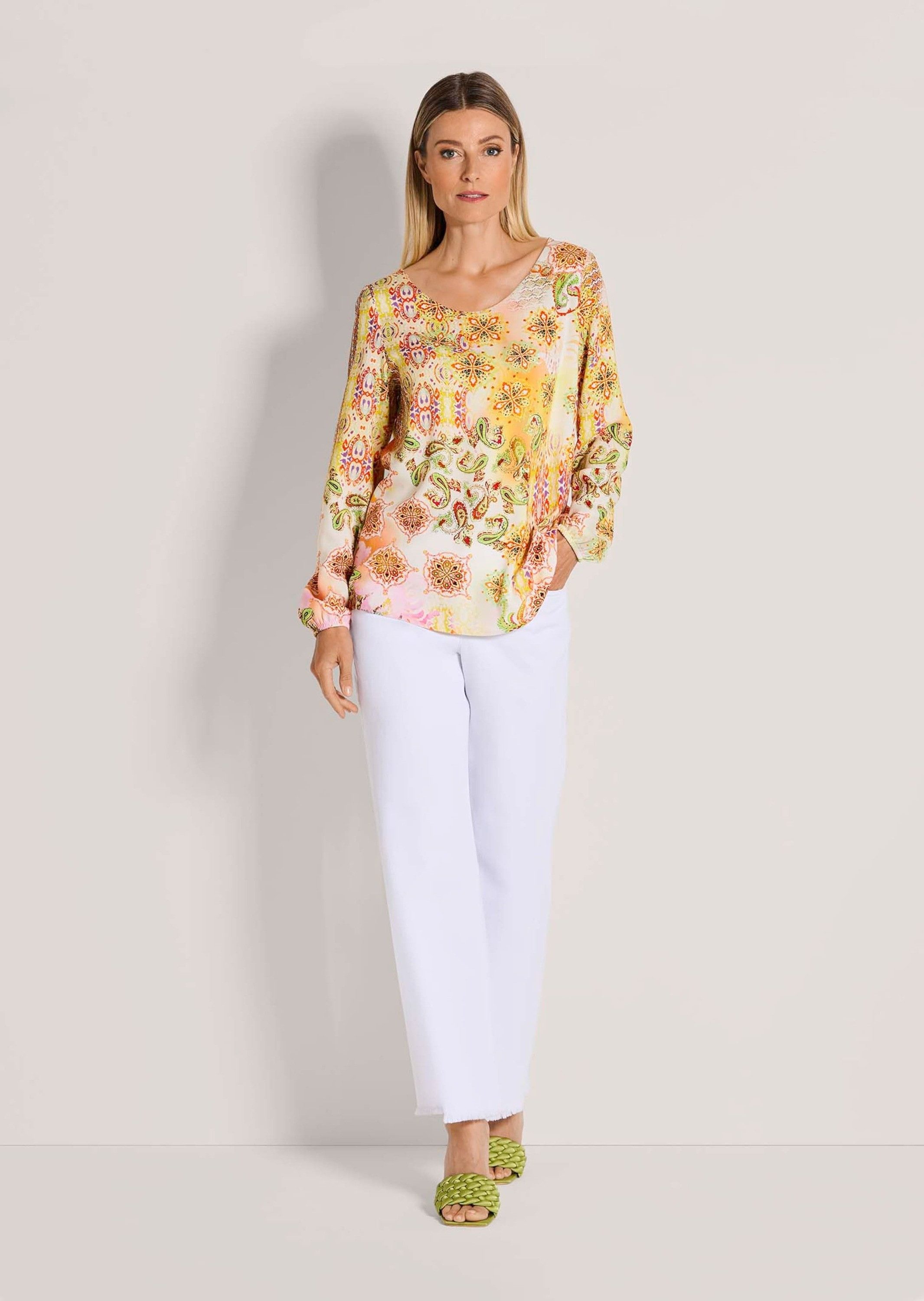 MADELEINE Langarmbluse Bluse