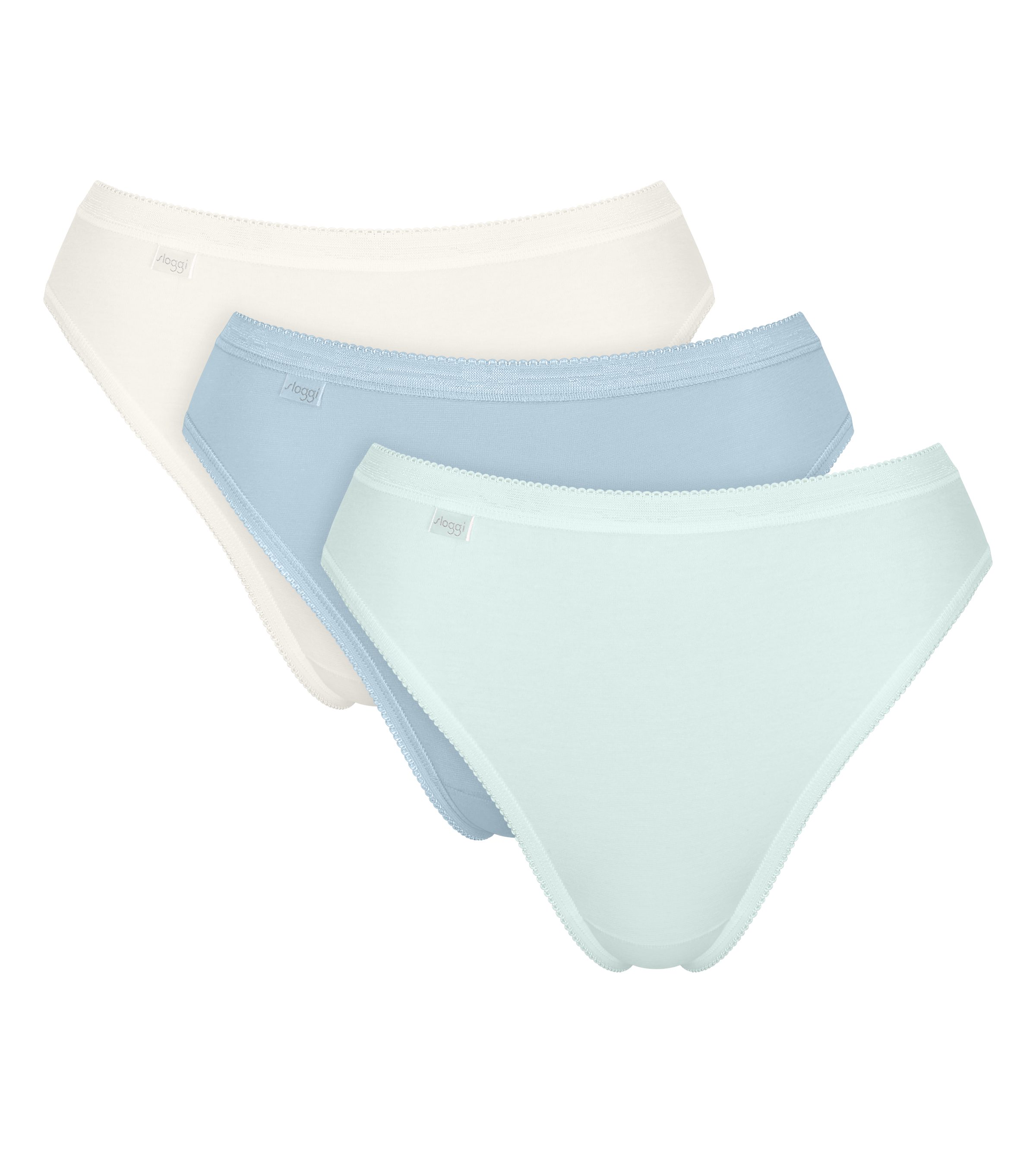 sloggi Tai-Slip Basic+ Tai C3P (3er Pack) perfekter Sitz