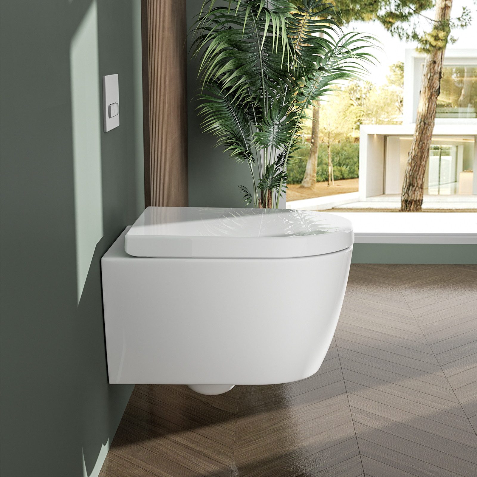 Rainsworth WC-Sitz Modelle fuer Kinder enthalten, mit Nano Glaze Material,E günstig online kaufen