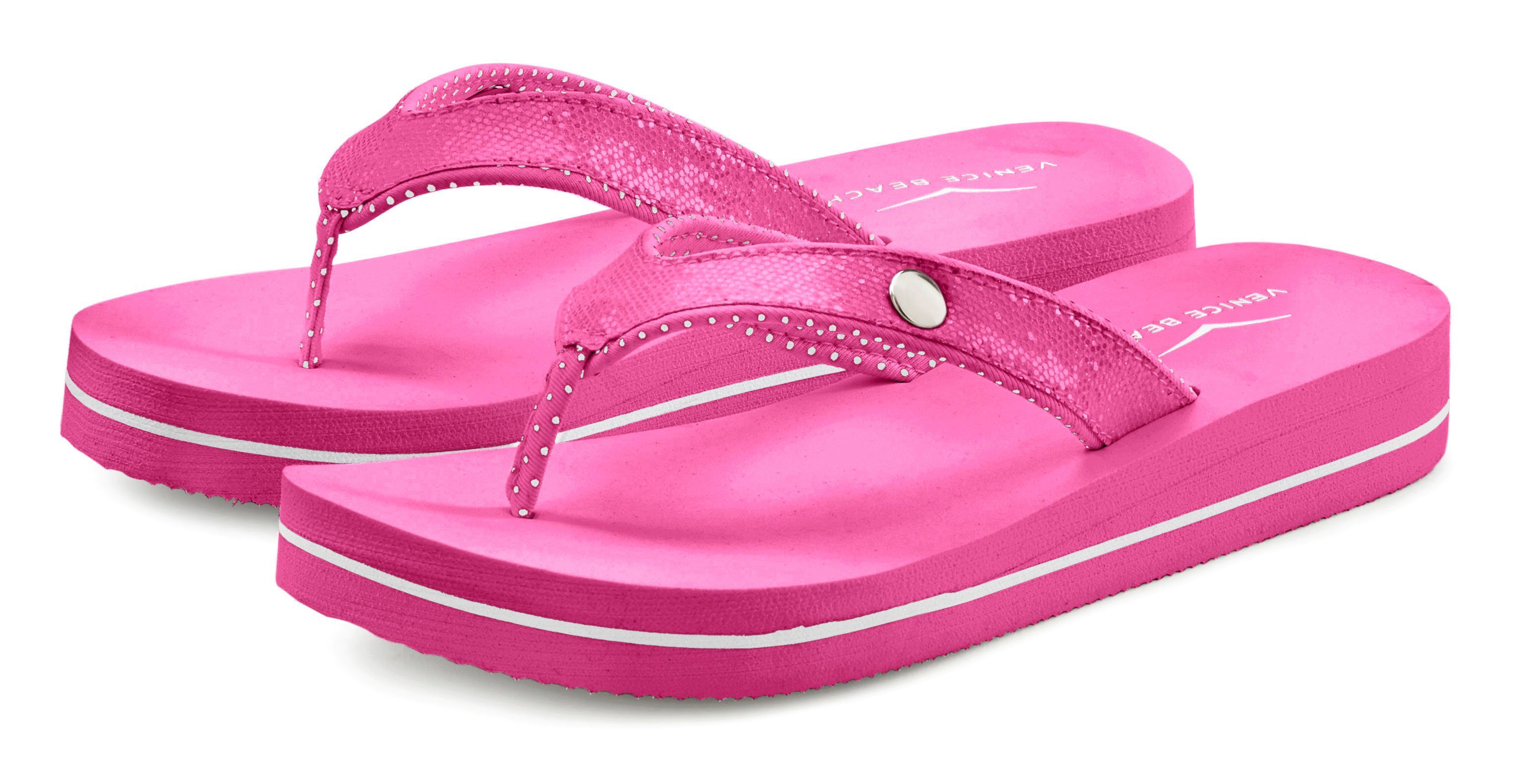 Venice Beach Badezehentrenner Sandale, Pantolette, Badeschuh günstig online kaufen