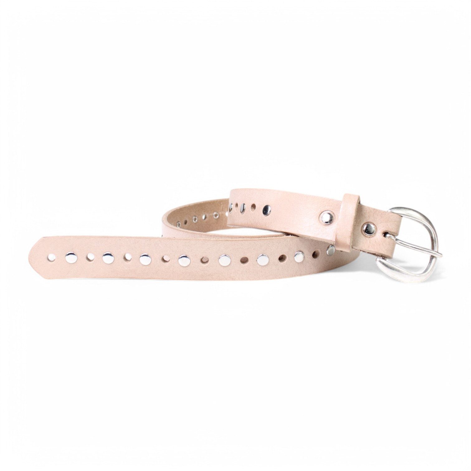 FRONHOFER Nietengürtel Damen Vollrindleder (1-St) 3 cm, durchgenietet