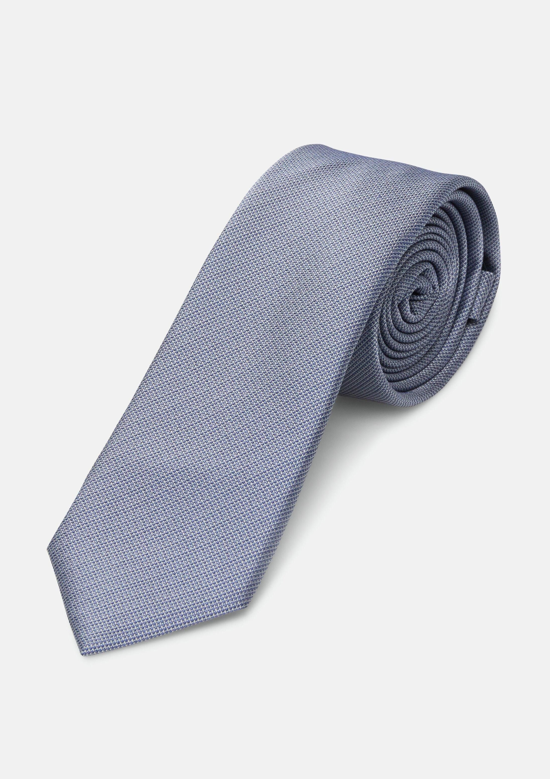 s.Oliver Krawatte Krawatte Krawatte aus Jacquard mit Seidenanteil
