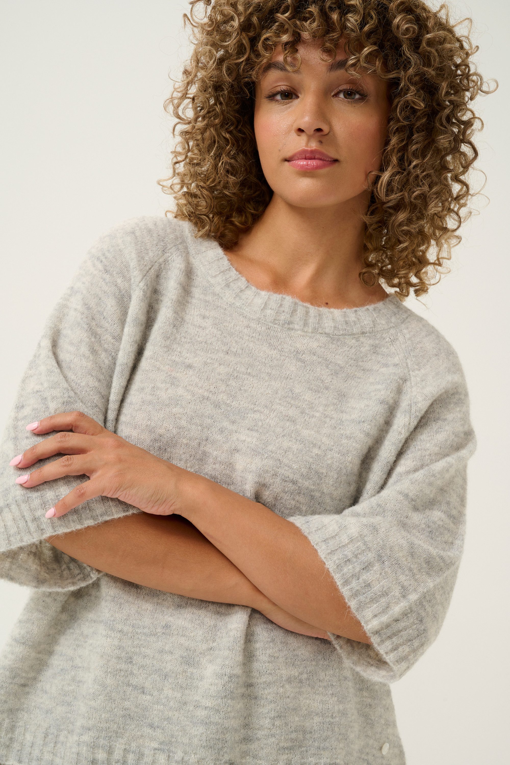 Cream Strickpullover Strickpullover CRBlu