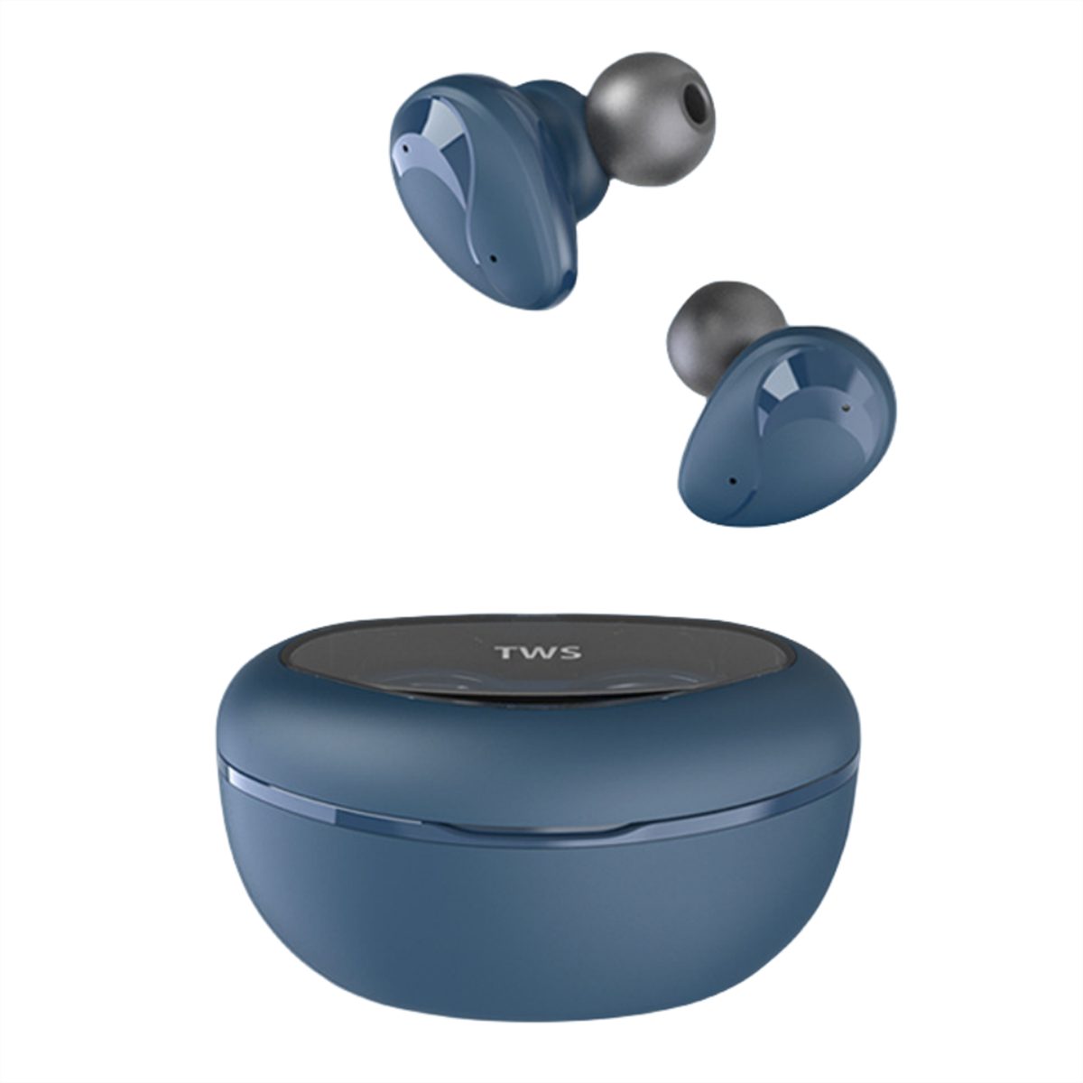 carefully selected Kabellose In-Ear-Kopfhörer, LED-Anzeige, Stereo-Rauschunterdrückung In-Ear-Kopfhörer Blau