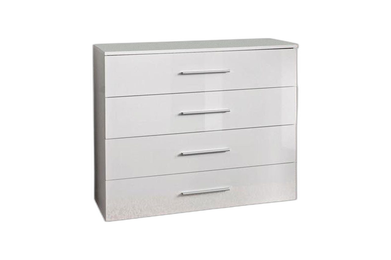 Schubkastenkommode Holz Zeitgenössisches Design Wohnraummöbel Kommode Schrank Weiß Neu